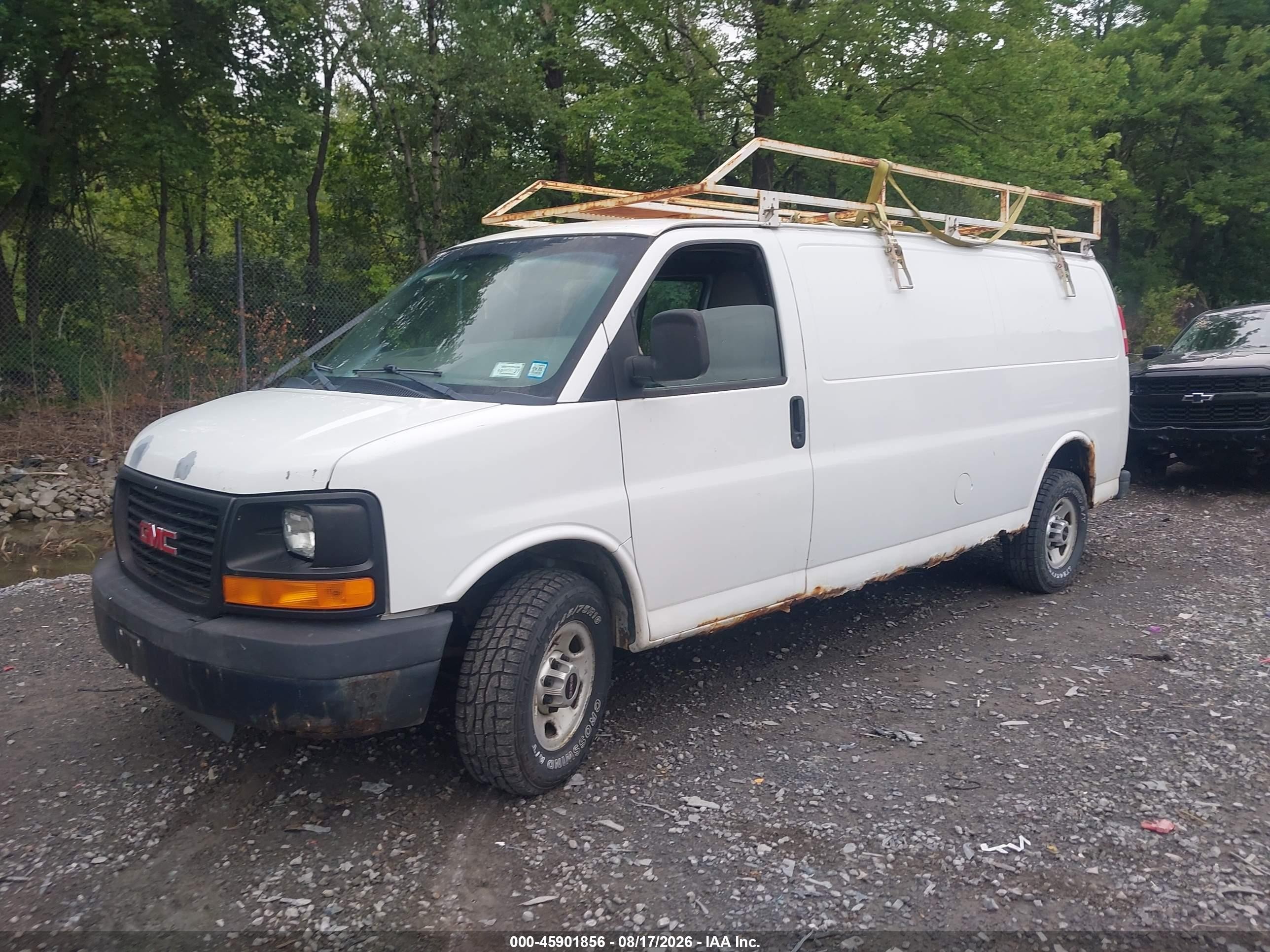 2011 Gmc Savana 2500 Work Van White vin: 1GTW7GCG5B1147323