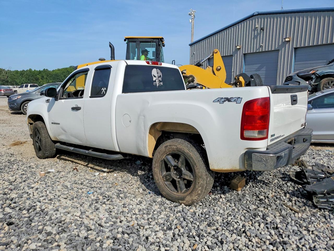 2010 Gmc Sierra K1500 Sle Белый vin: 1GTYKVE21AZ197214