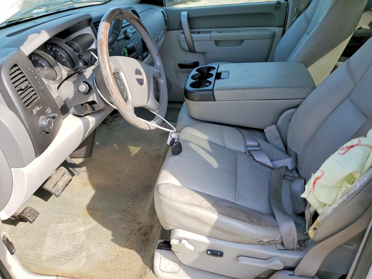 2010 Gmc Sierra K1500 Sle Белый vin: 1GTYKVE21AZ197214