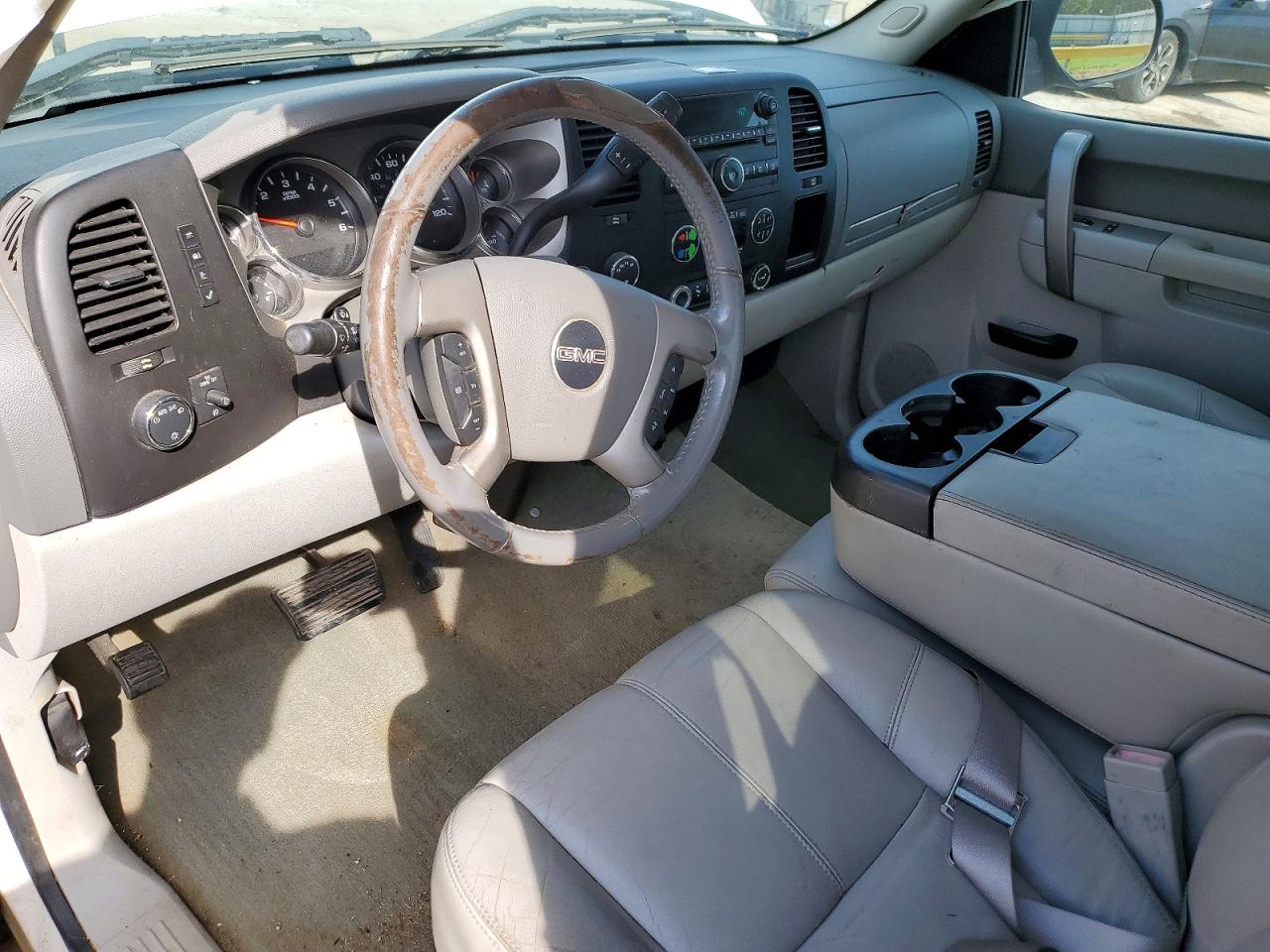2010 Gmc Sierra K1500 Sle Белый vin: 1GTYKVE21AZ197214