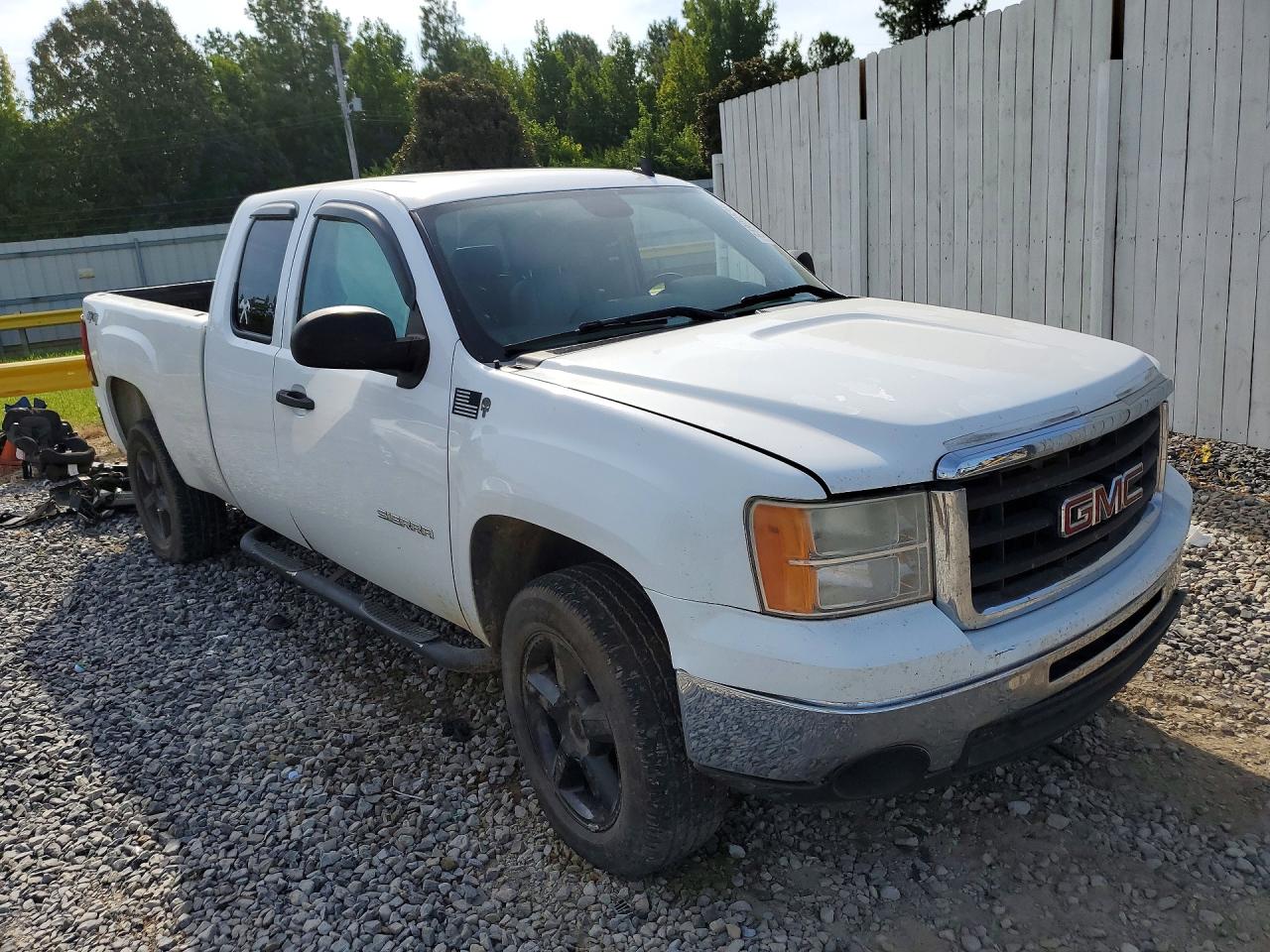 2010 Gmc Sierra K1500 Sle Белый vin: 1GTYKVE21AZ197214