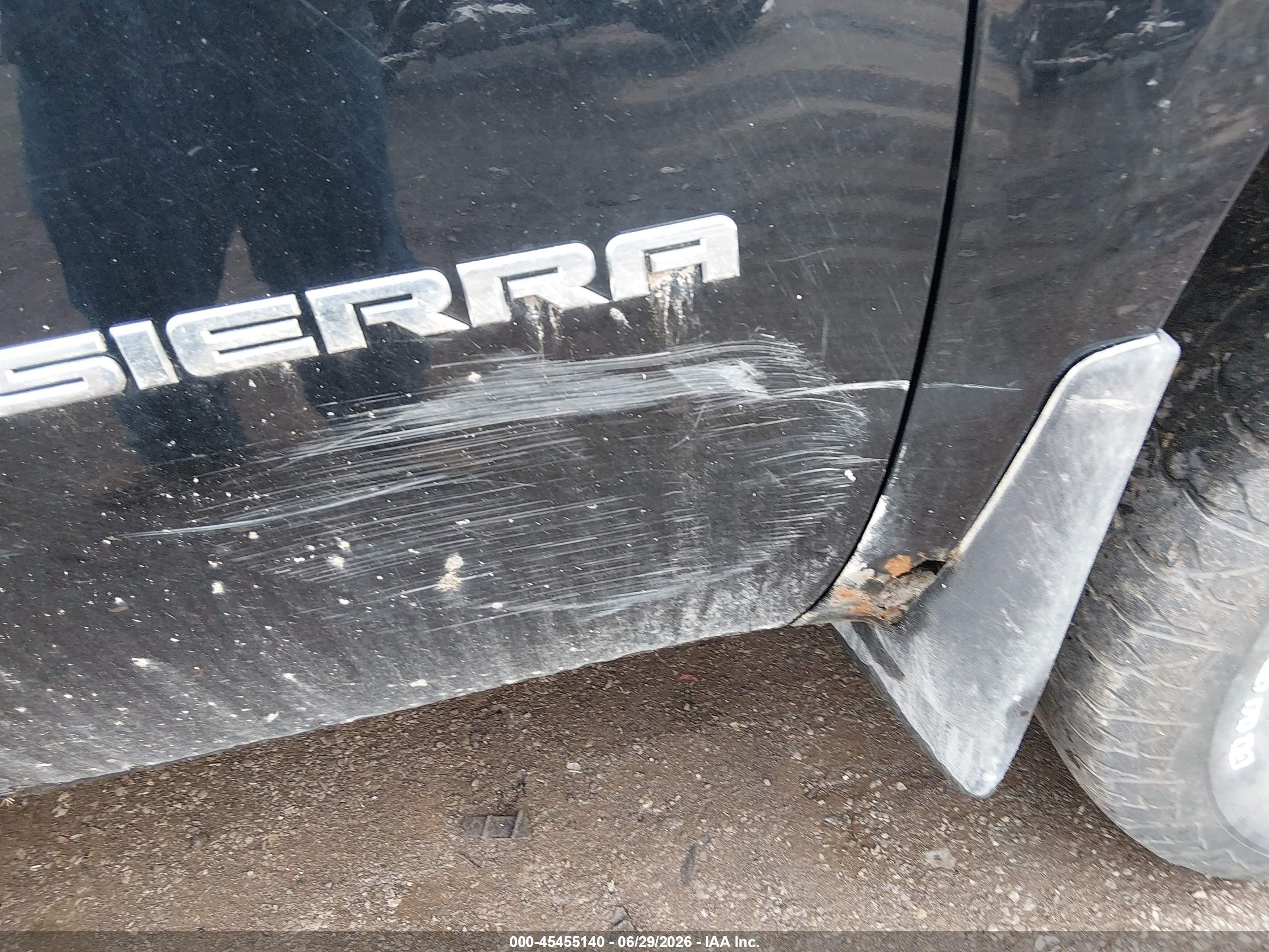 2010 Gmc Sierra 1500 Sle Black vin: 1GTYKVE21AZ227652
