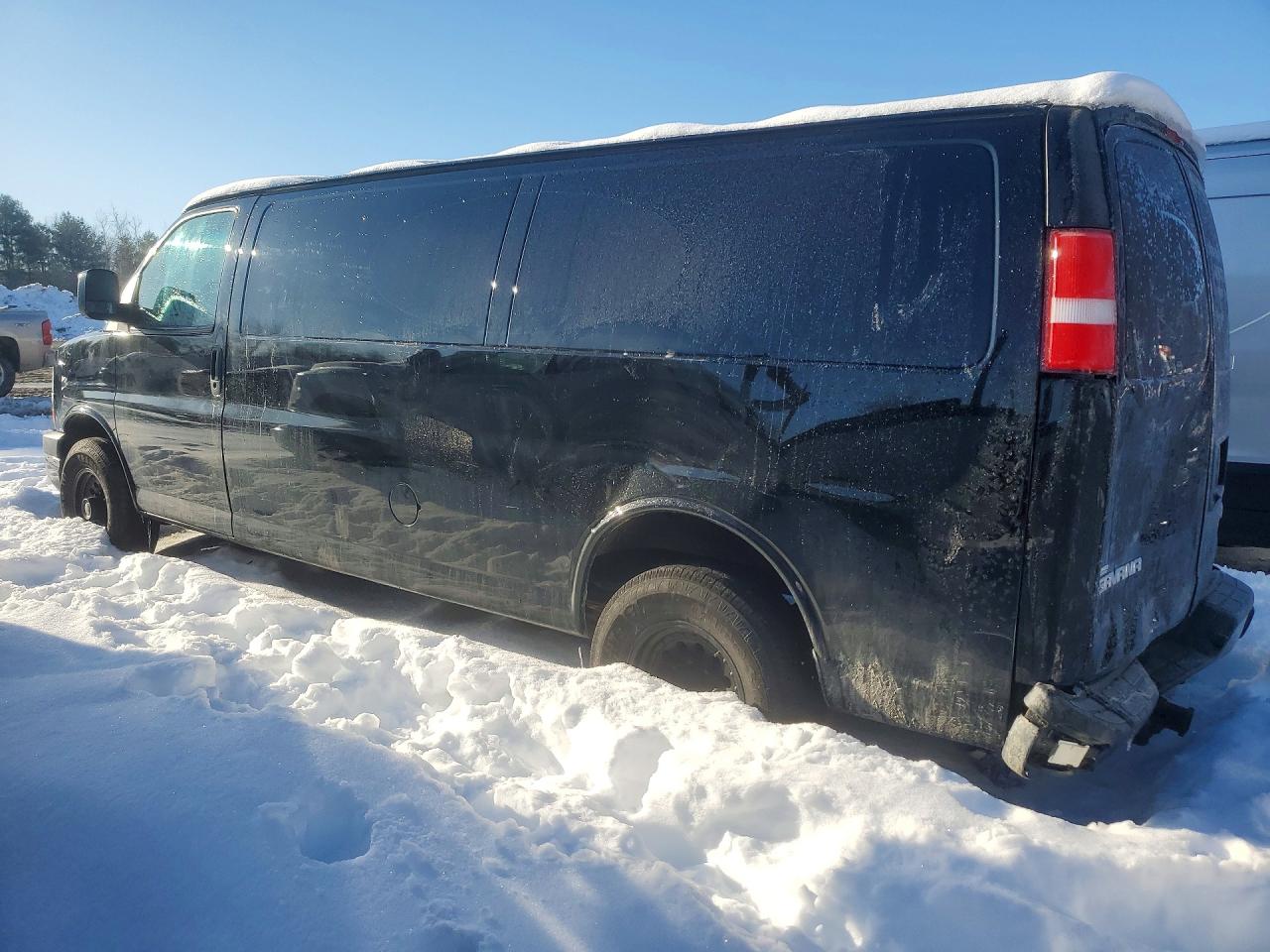 2021 Gmc Savana G3500 Cargo Черный vin: 1GTZ7HF74M1313025