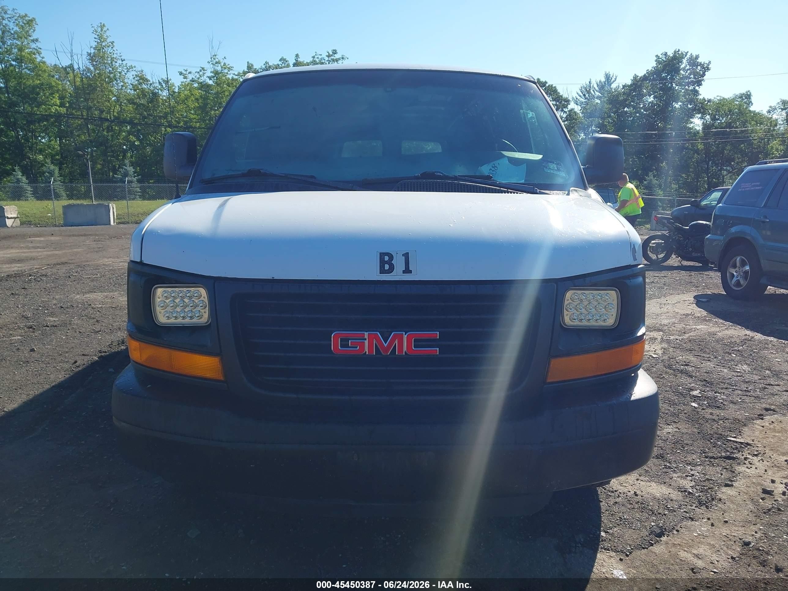 2012 Gmc Savana 3500 Work Van Белый vin: 1GTZ7UBA7C1145065