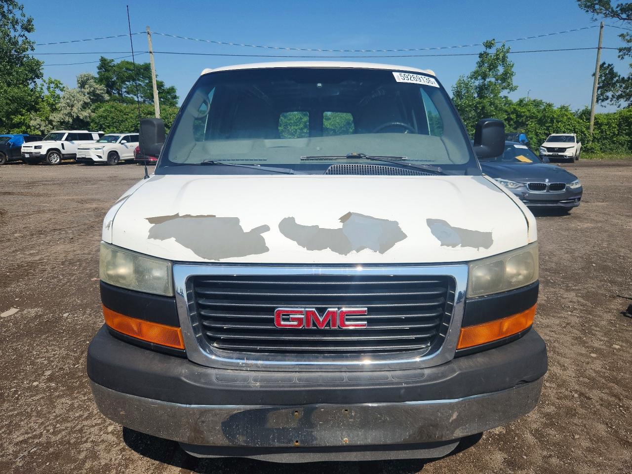 2010 Gmc Savana G2500 Белый vin: 1GTZGGBA1A1144380