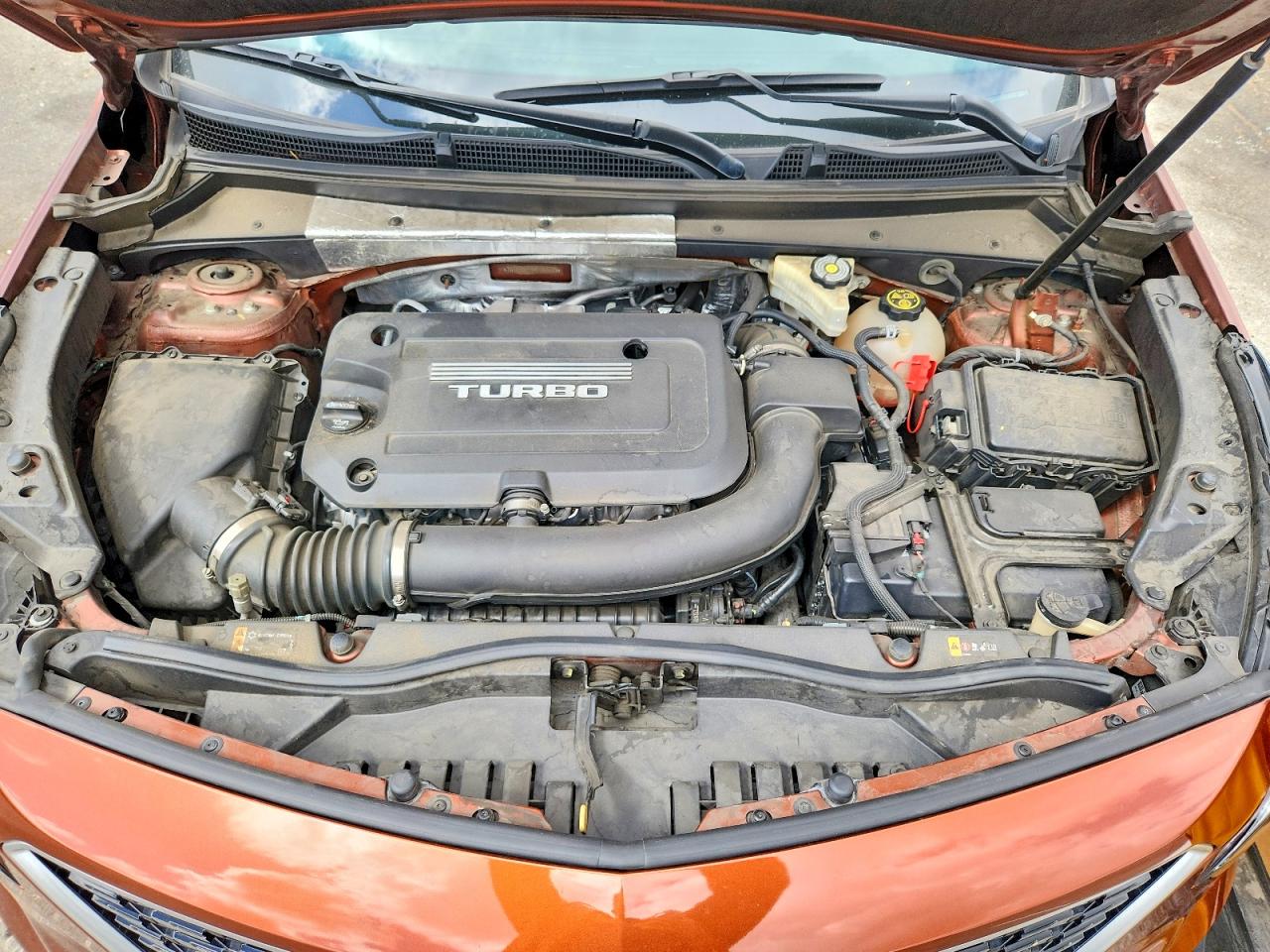 2019 Cadillac Xt4 Luxury Оранжевый vin: 1GYAZAR48KF164113