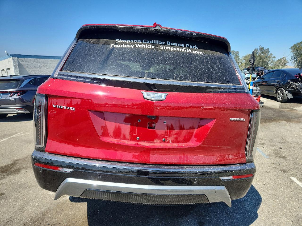 2026 Cadillac Vistiq Sport Red vin: 1GYC3NML4TZ711121