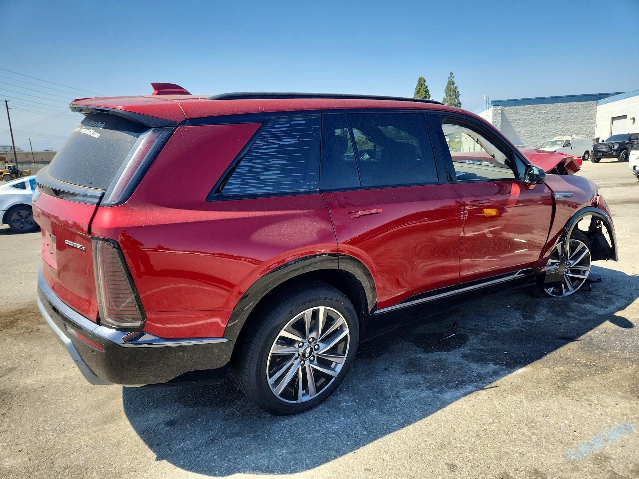 2026 Cadillac Vistiq Sport Red vin: 1GYC3NML4TZ711121