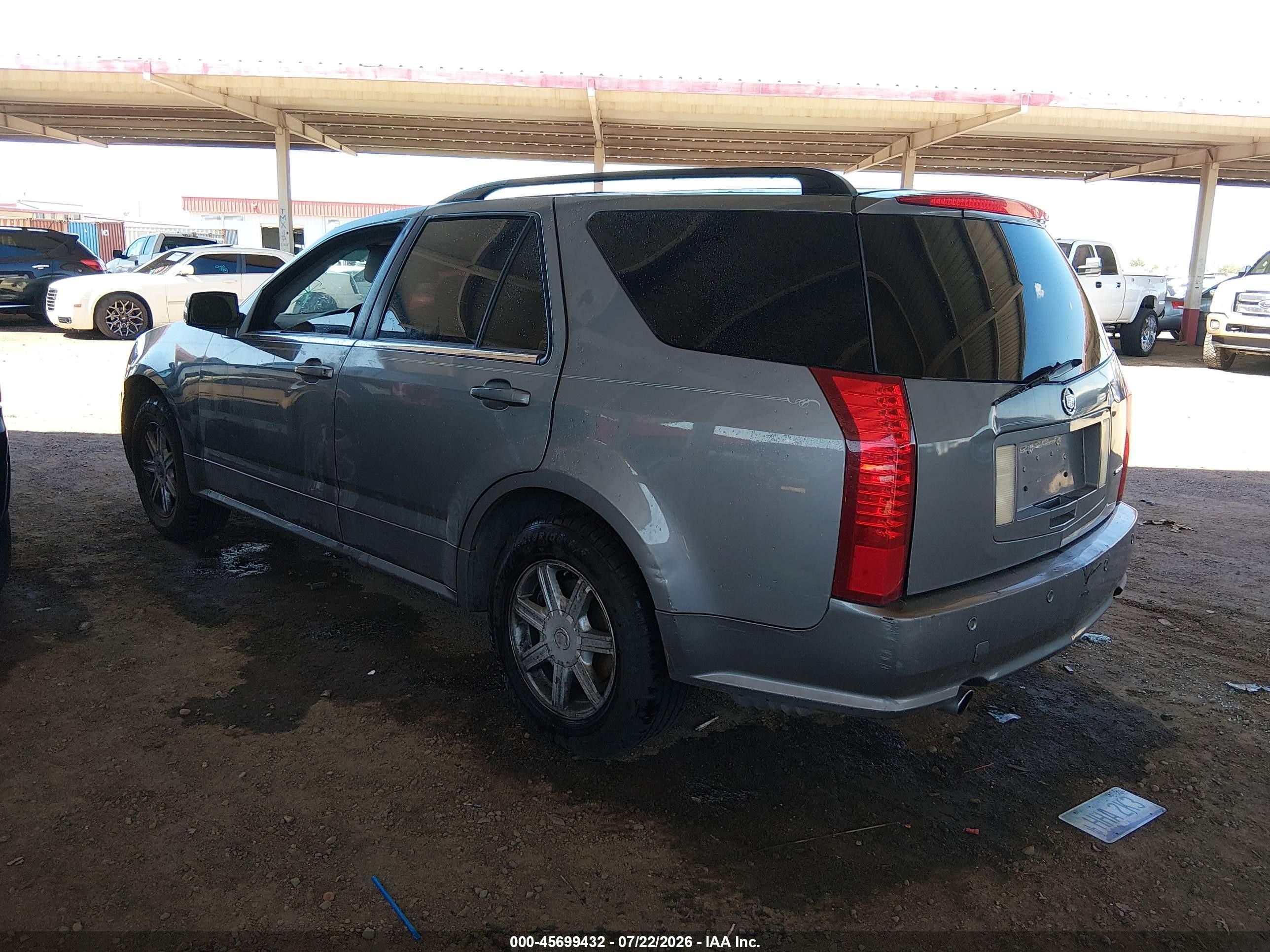2004 Cadillac Srx Standard Gray vin: 1GYDE637X40154875