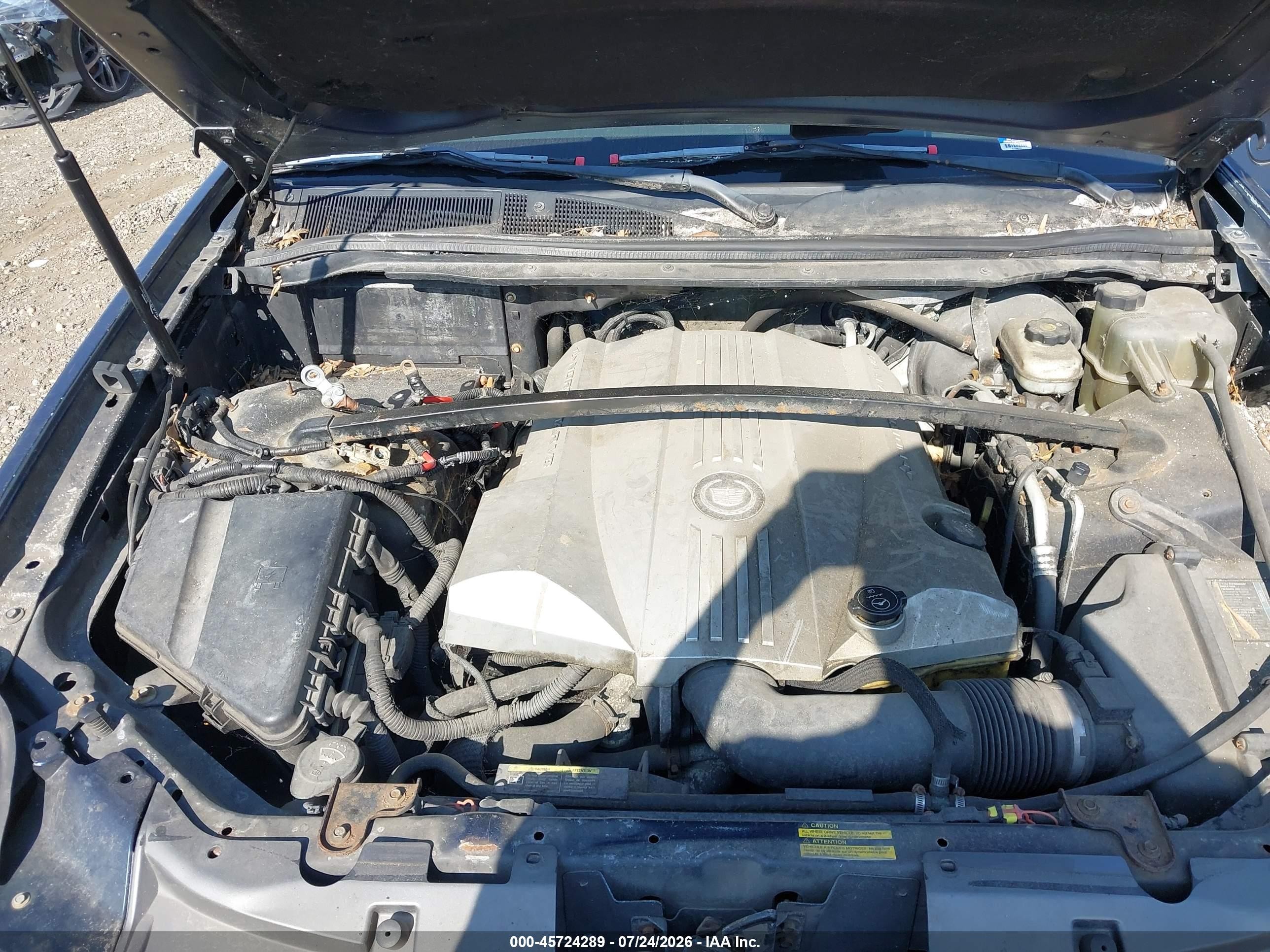 2004 Cadillac Srx V8 Blue vin: 1GYDE63AX40156525
