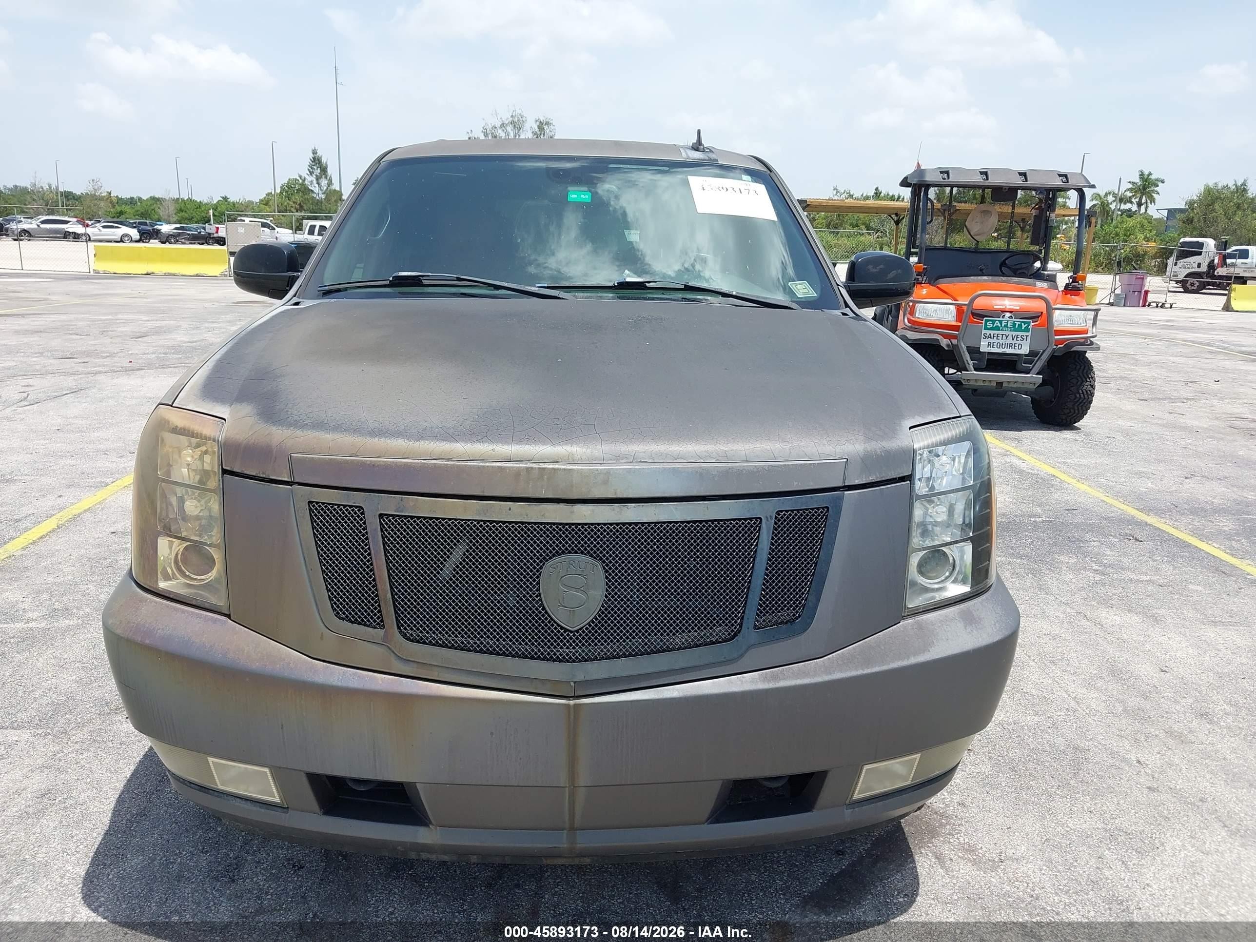 2007 Cadillac Escalade   Black vin: 1GYEC63807R263980