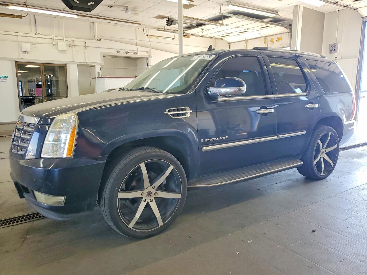 2007 Cadillac Escalade Luxury Blue vin: 1GYEC63807R289088