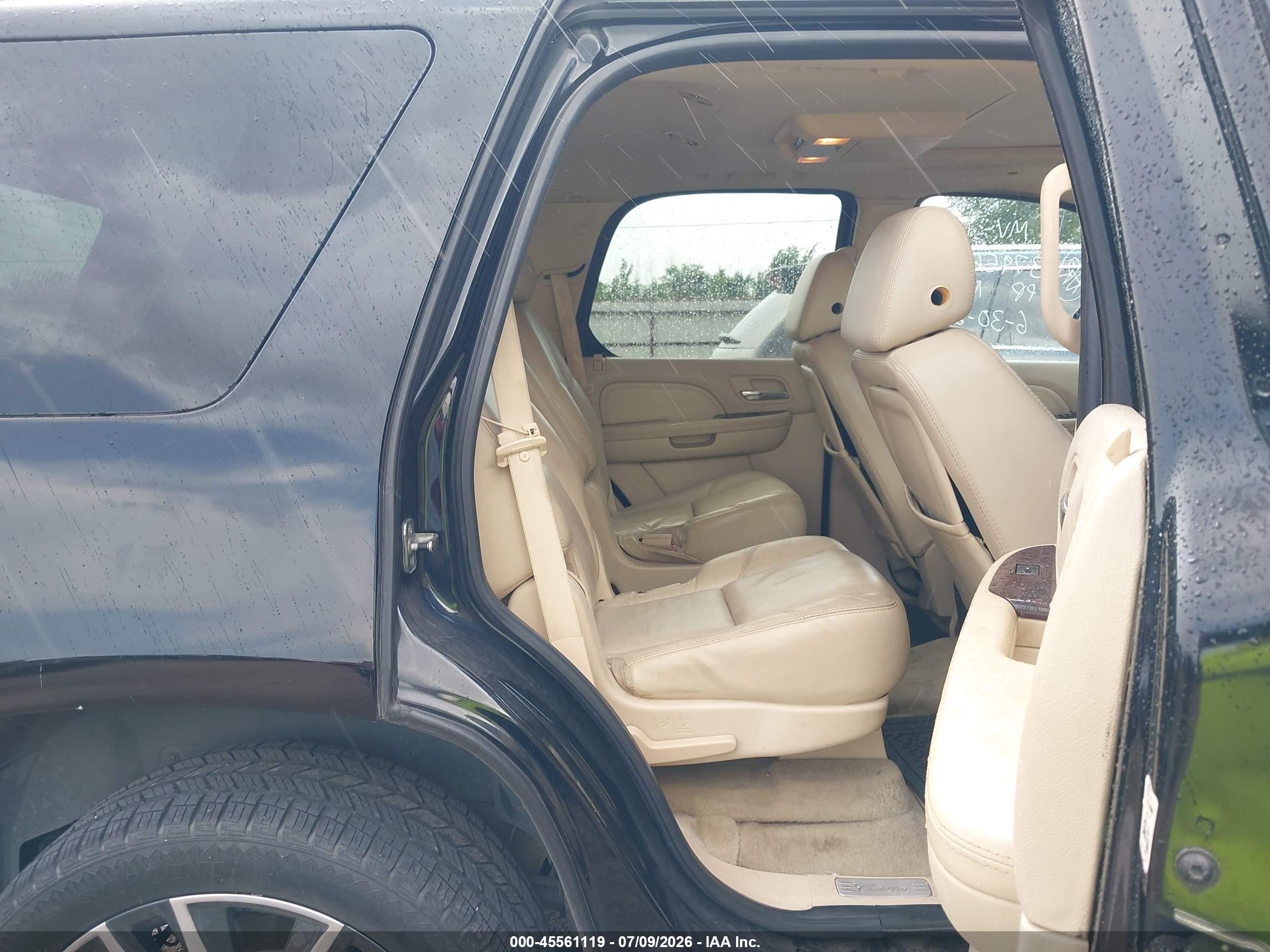 2007 Cadillac Escalade   Black vin: 1GYEC63807R379566