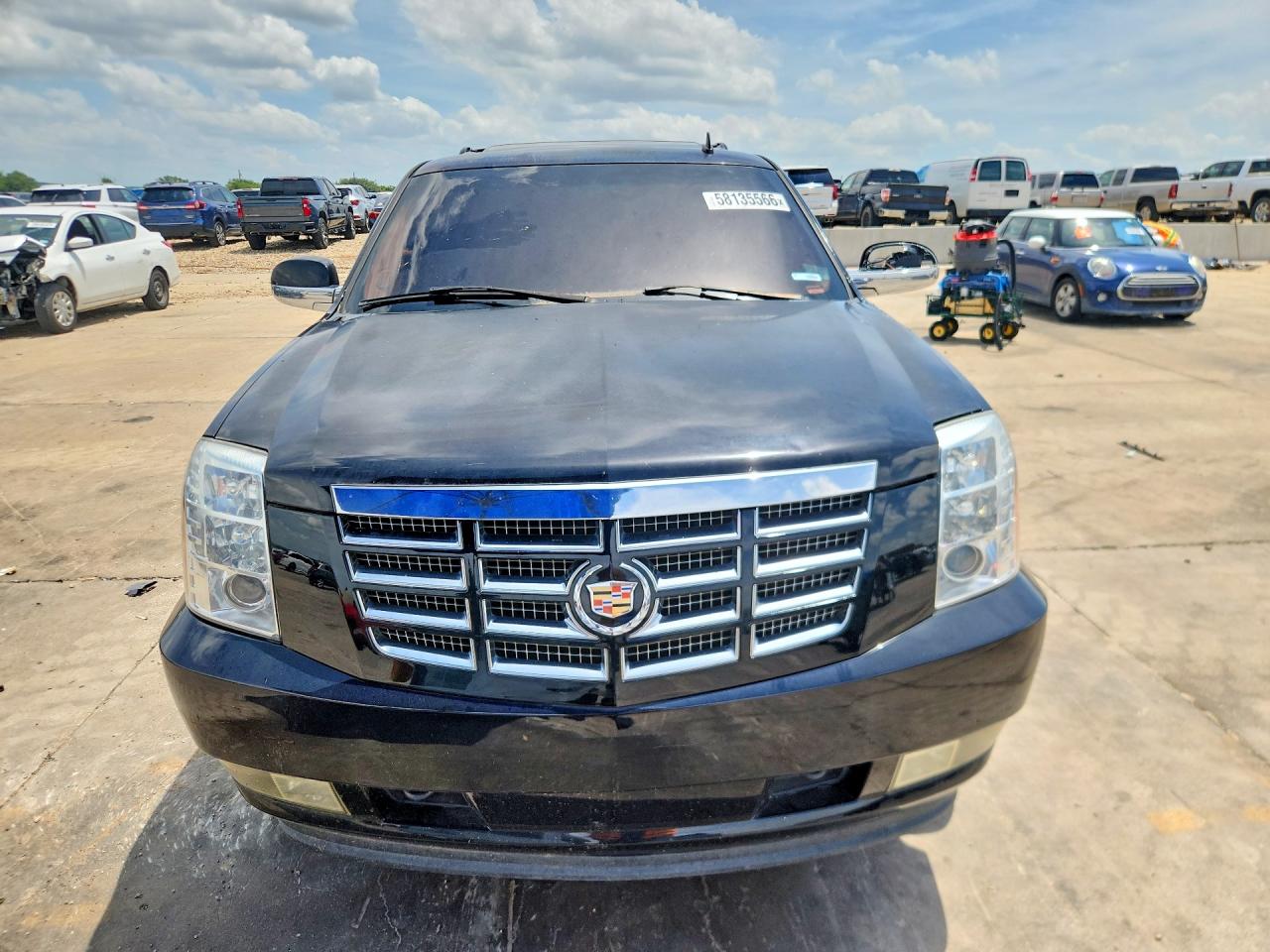 2007 Cadillac Escalade Black vin: 1GYEC63807R412517