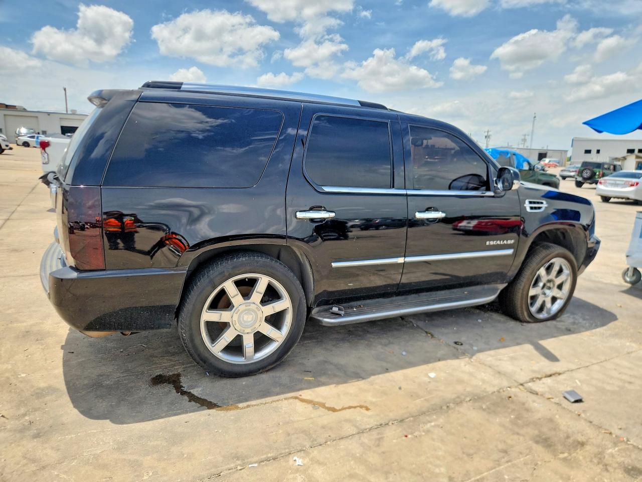 2007 Cadillac Escalade Black vin: 1GYEC63807R412517