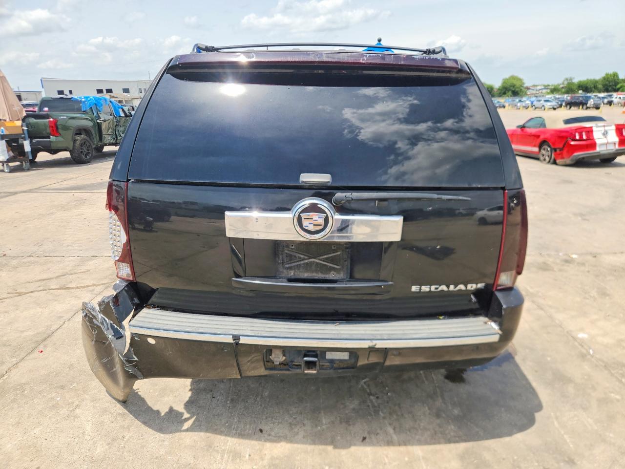 2007 Cadillac Escalade Black vin: 1GYEC63807R412517