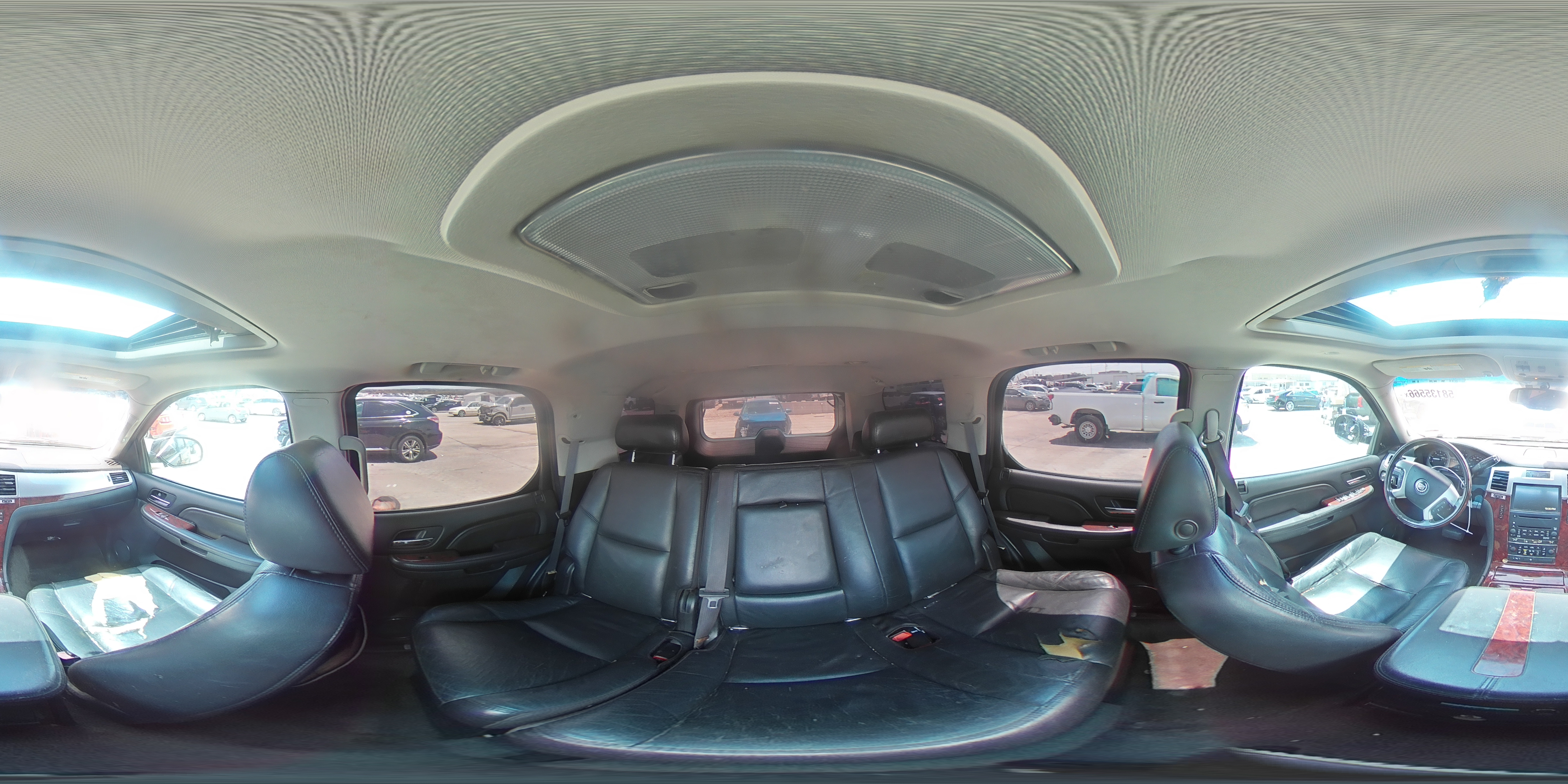 2007 Cadillac Escalade Black vin: 1GYEC63807R412517
