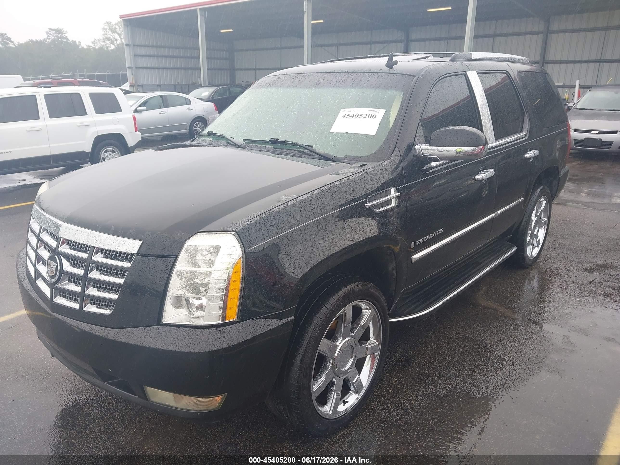 2007 Cadillac Escalade Standard Черный vin: 1GYEC63827R333897