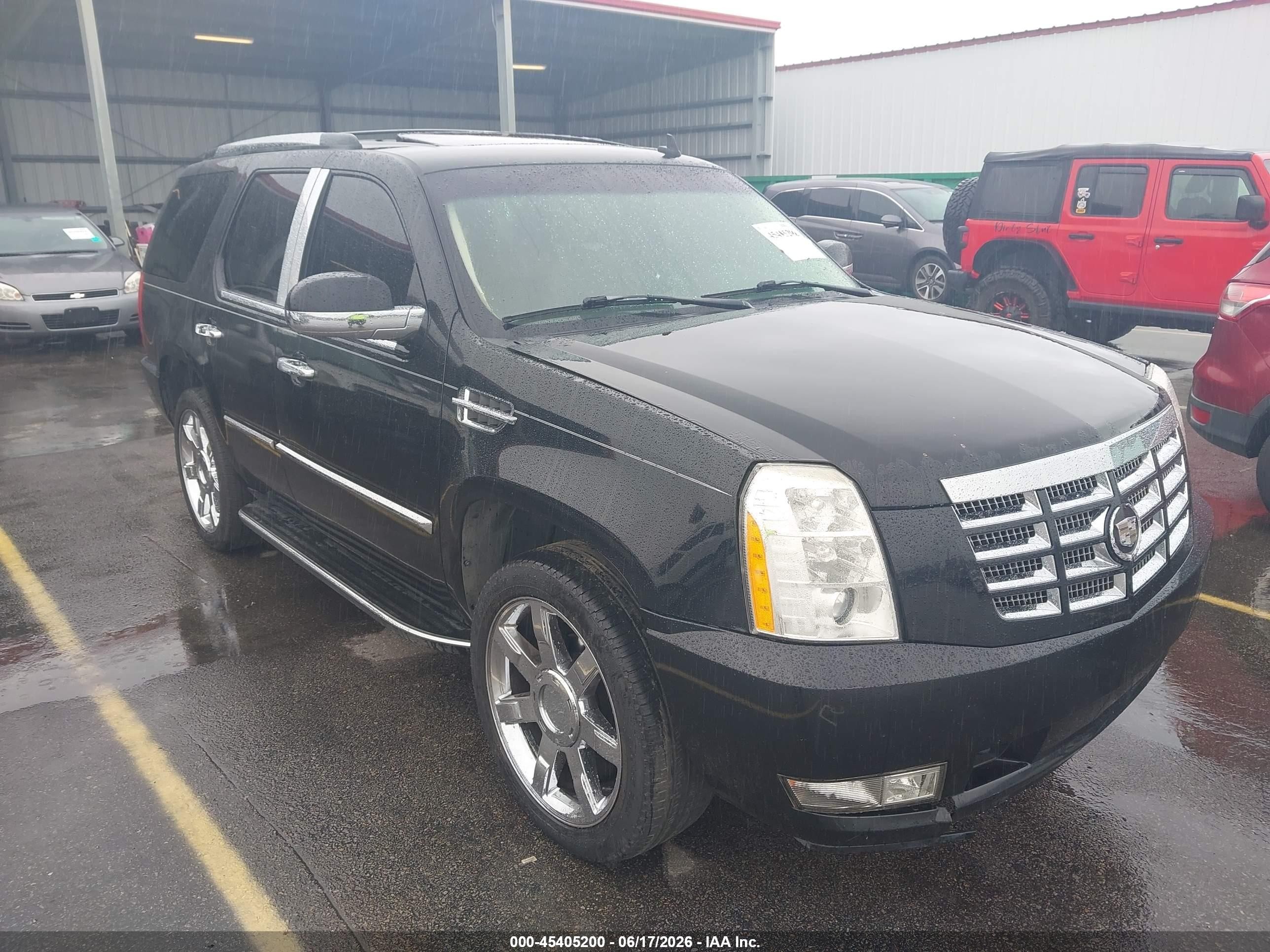 2007 Cadillac Escalade Standard Черный vin: 1GYEC63827R333897