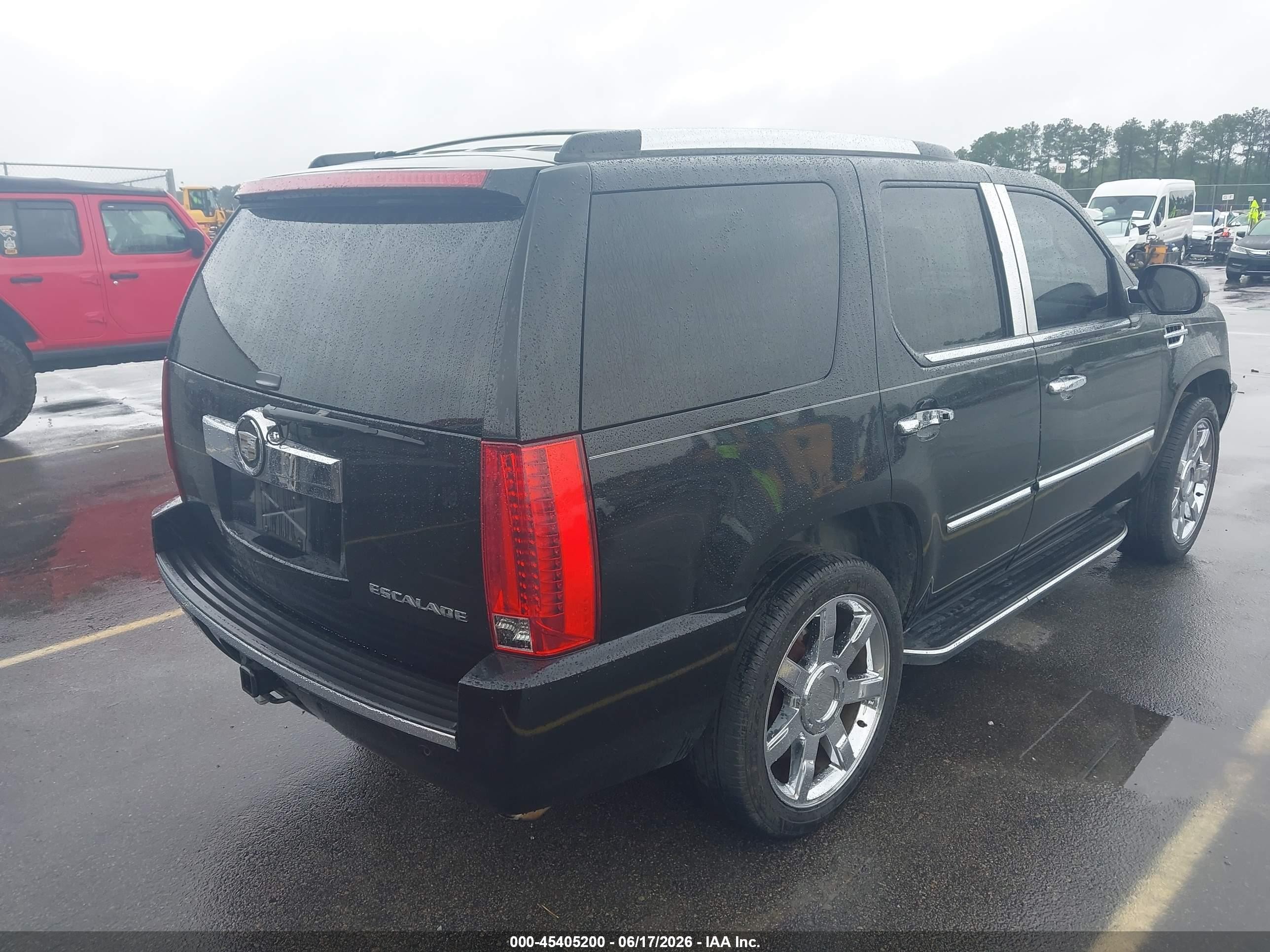 2007 Cadillac Escalade Standard Черный vin: 1GYEC63827R333897