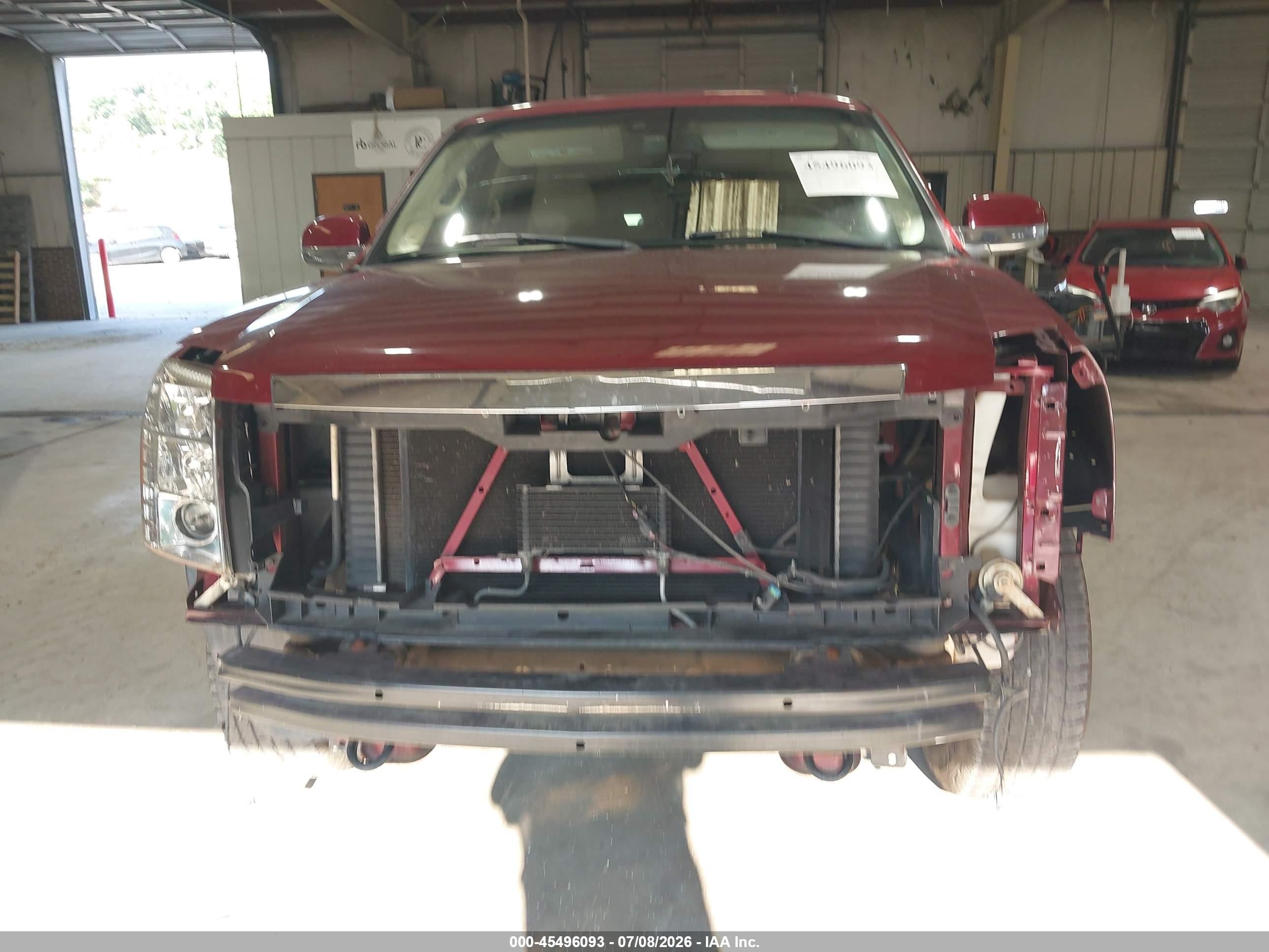 2007 Cadillac Escalade   Burgundy vin: 1GYEC63837R426928
