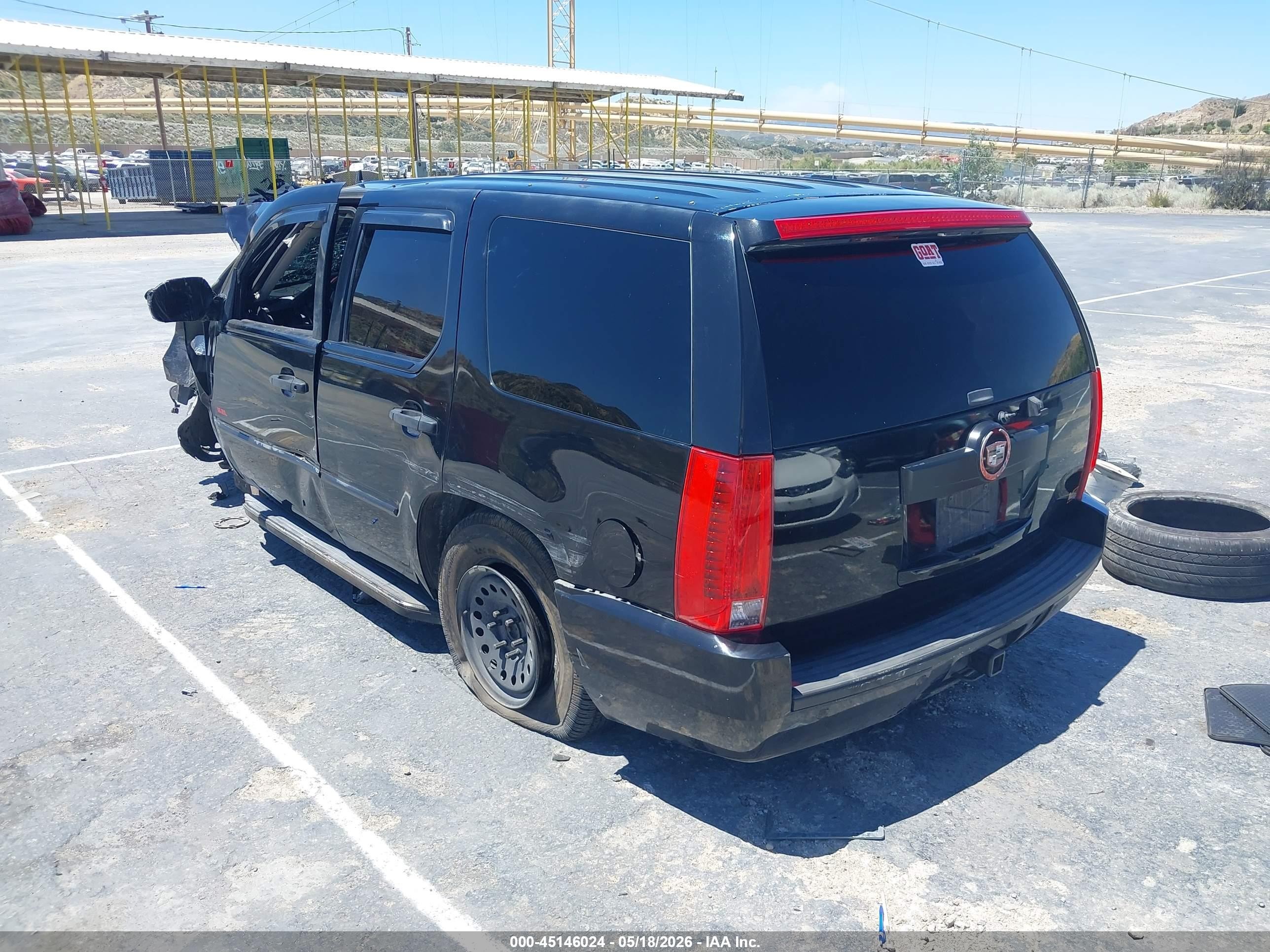 2008 Cadillac Escalade Standard Black vin: 1GYEC63838R146220
