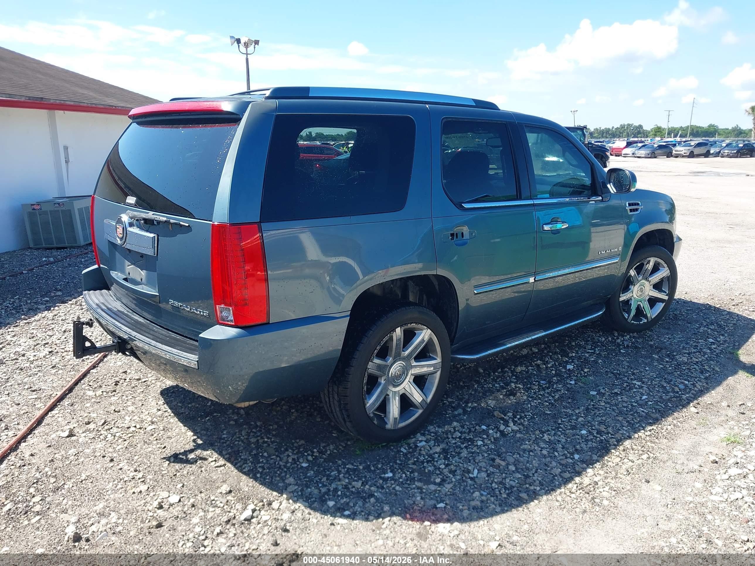 2008 Cadillac Escalade Standard Blue vin: 1GYEC63848R184135