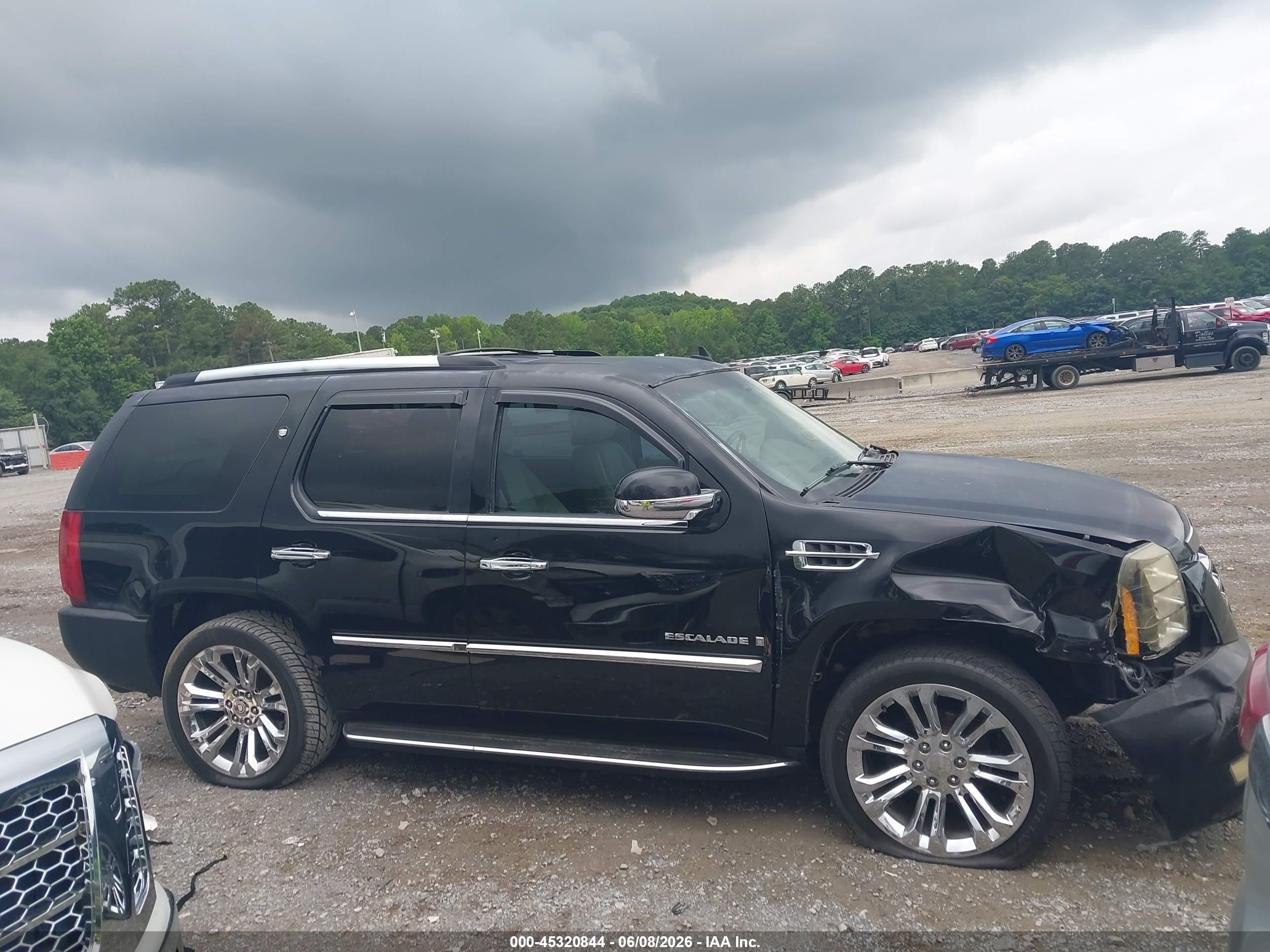 2007 Cadillac Escalade Standard Black vin: 1GYEC63877R374249