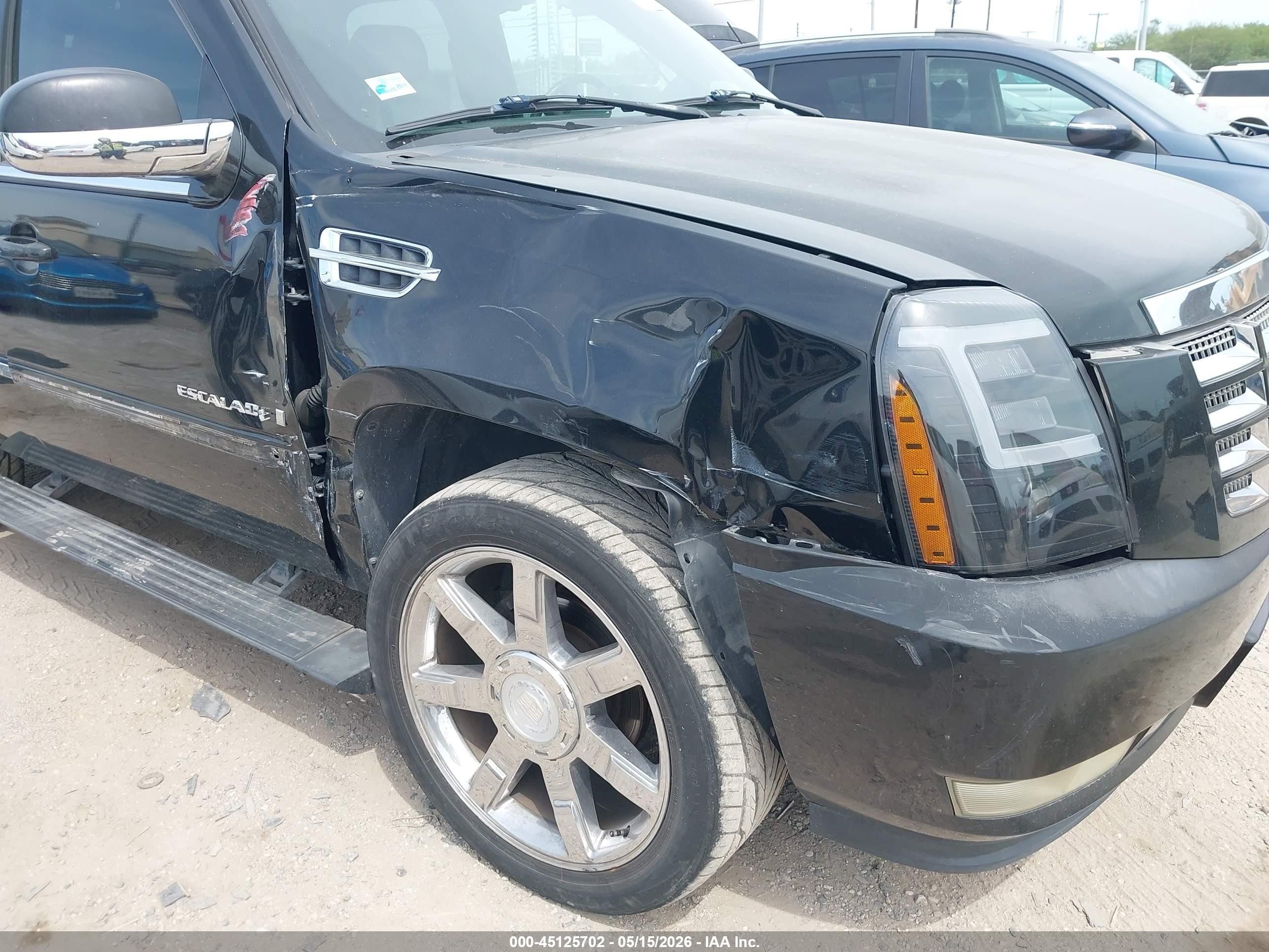 2008 Cadillac Escalade Standard Black vin: 1GYEC63878R163683
