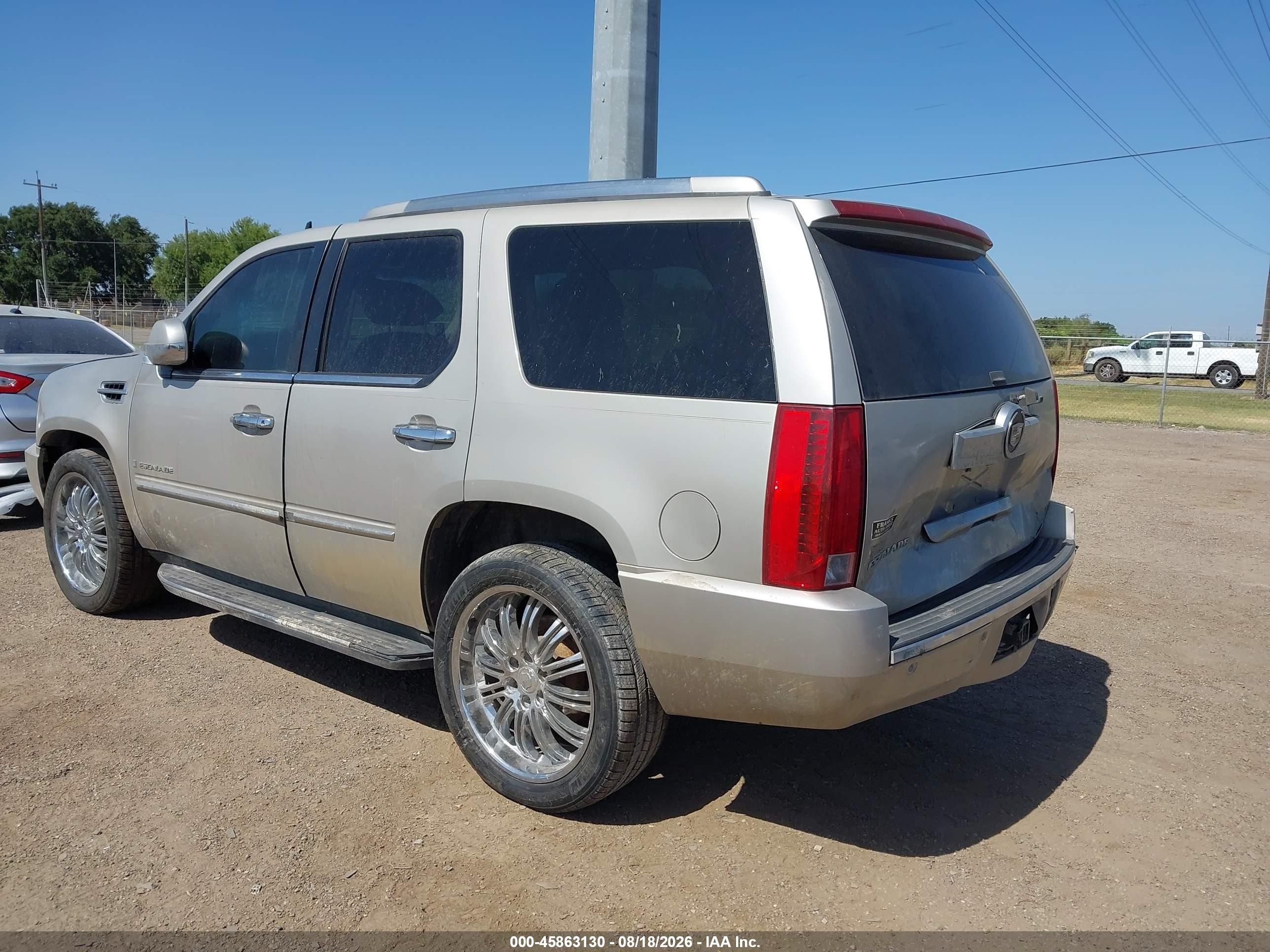 2007 Cadillac Escalade   Champagne vin: 1GYEC63897R324811