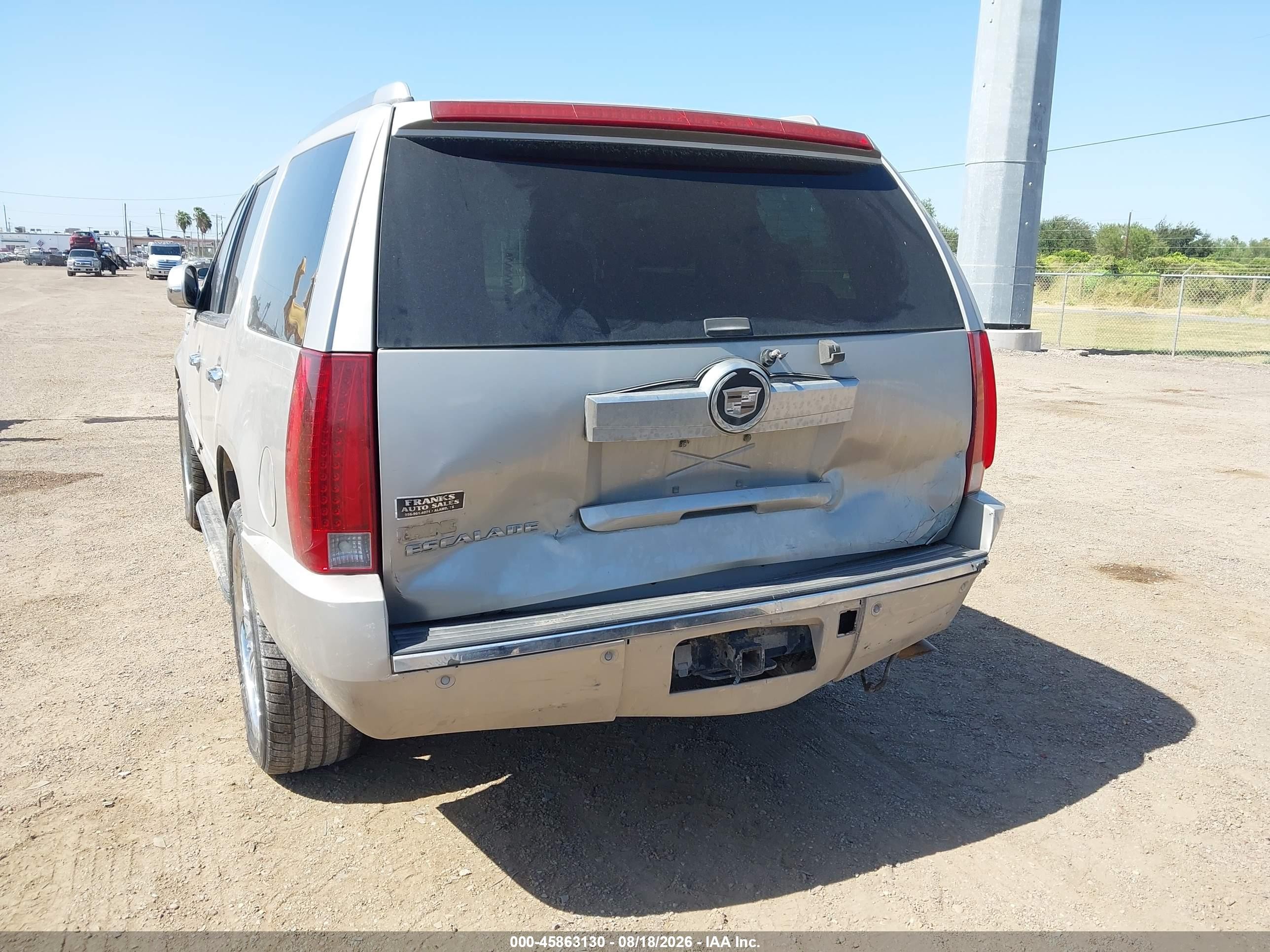 2007 Cadillac Escalade   Champagne vin: 1GYEC63897R324811