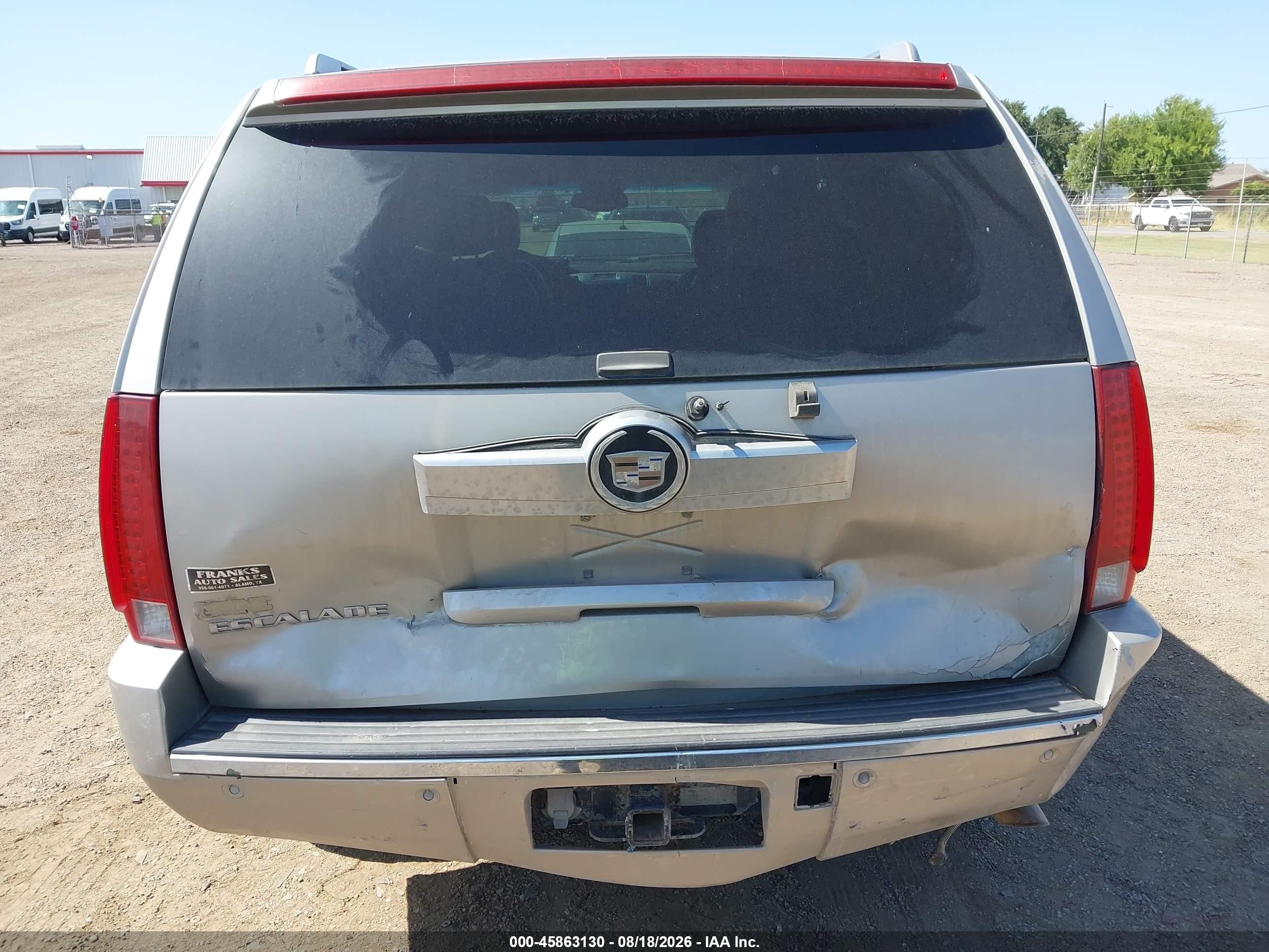 2007 Cadillac Escalade   Champagne vin: 1GYEC63897R324811