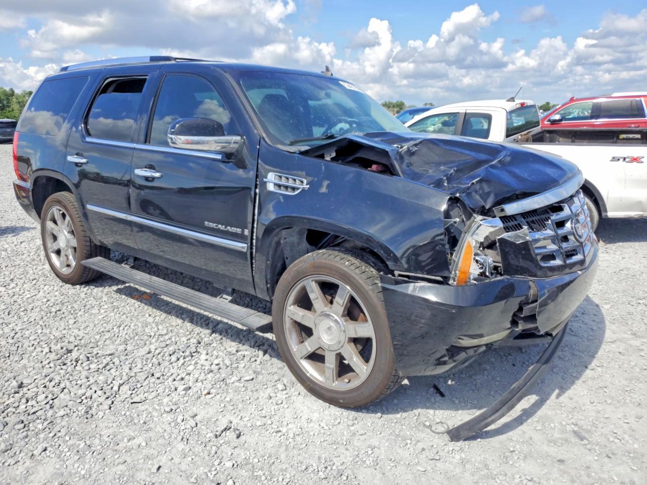 2008 Cadillac Escalade Luxury Black vin: 1GYEC63898R236147