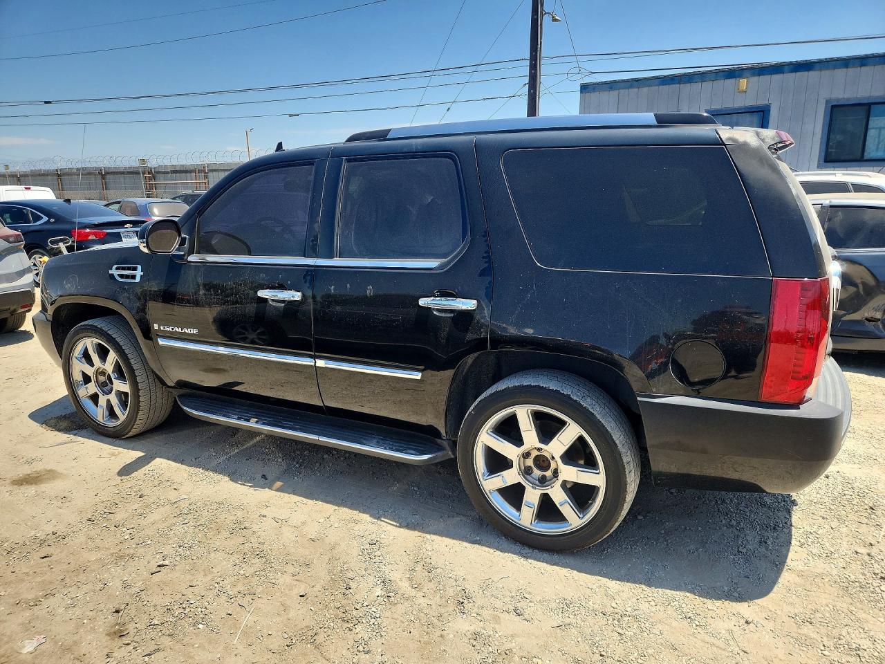 2007 Cadillac Escalade Luxury Black vin: 1GYEC638X7R286036