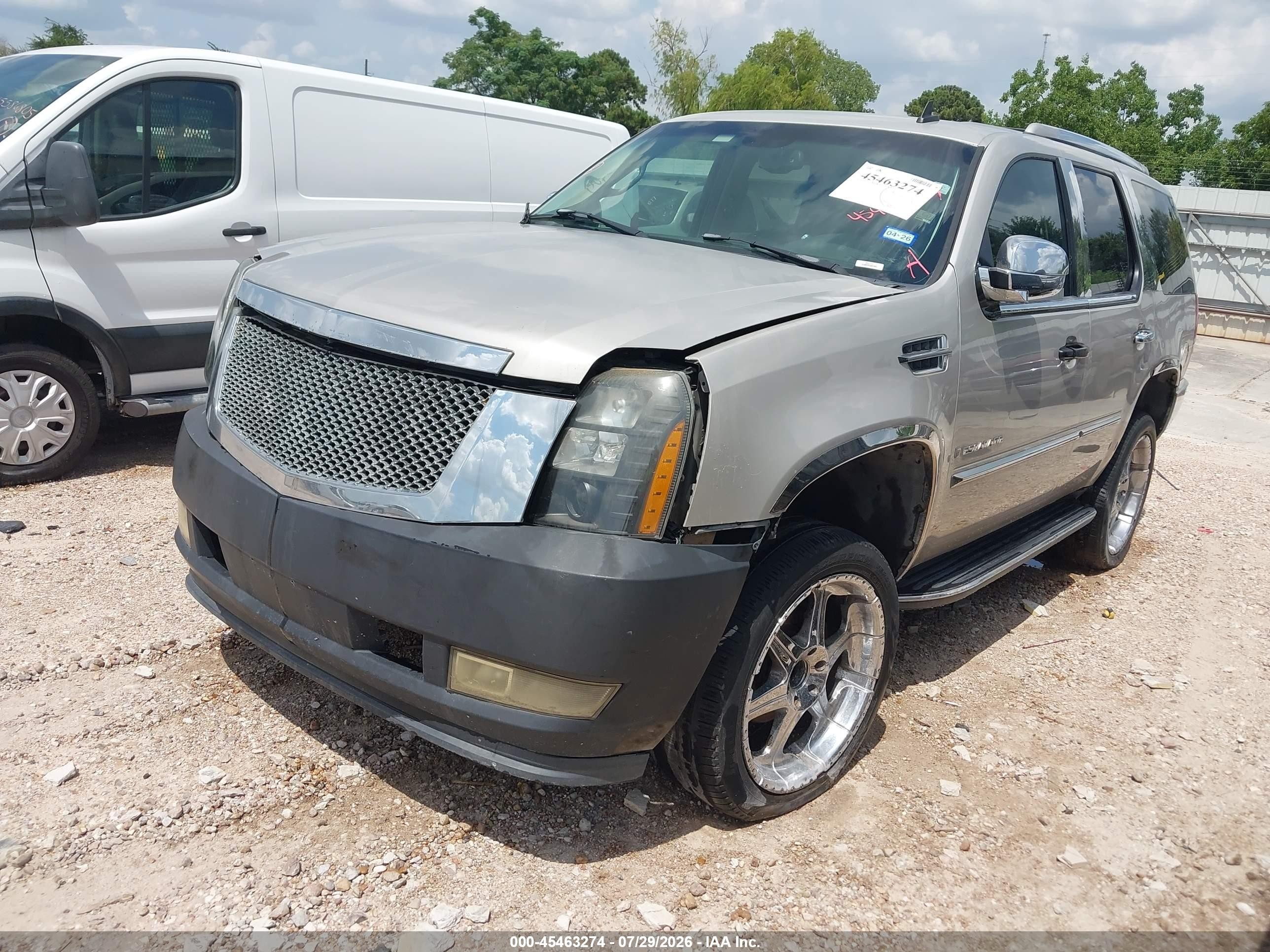 2007 Cadillac Escalade Standard Бежевый vin: 1GYEC638X7R286974