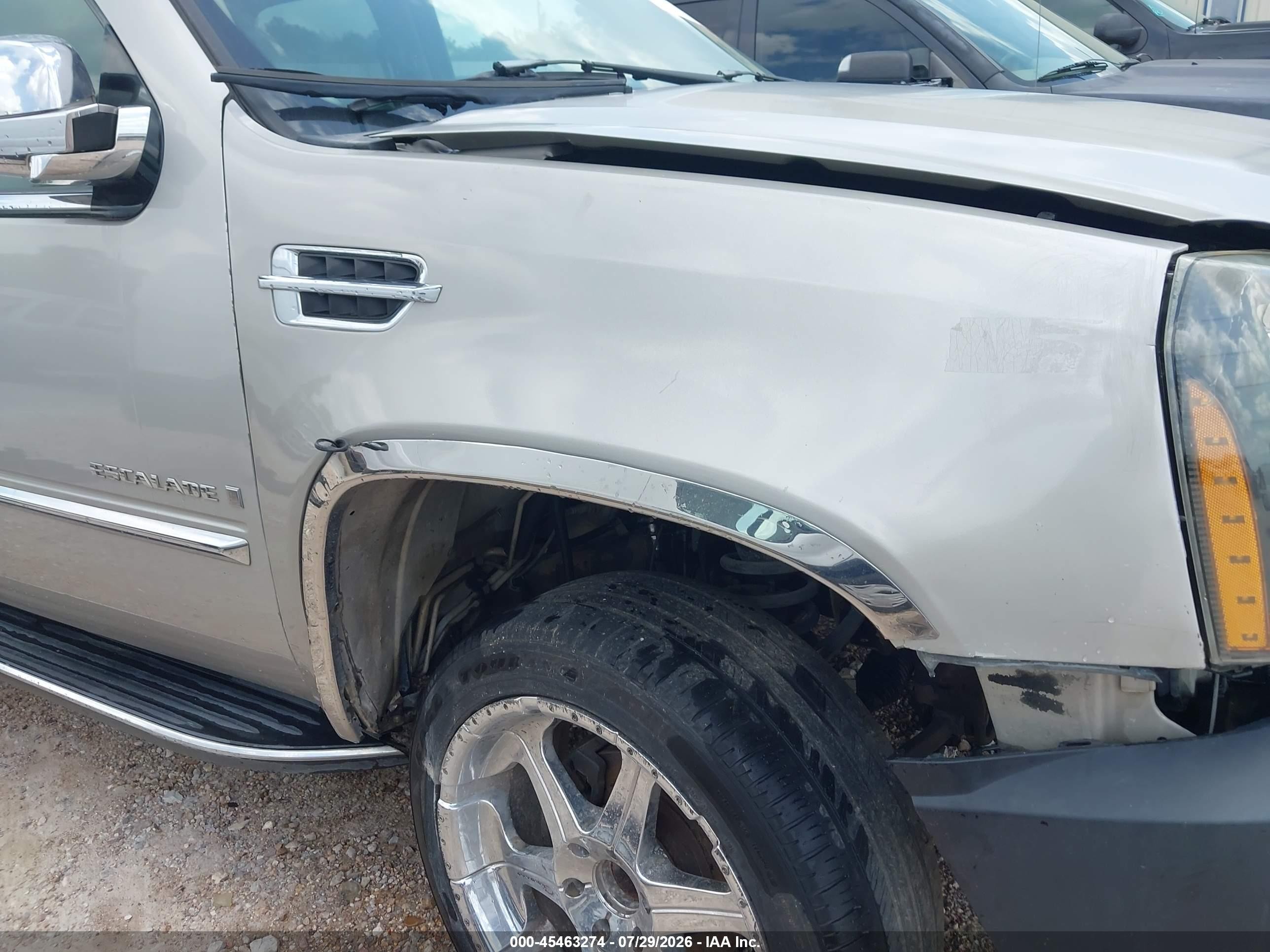 2007 Cadillac Escalade Standard Бежевый vin: 1GYEC638X7R286974