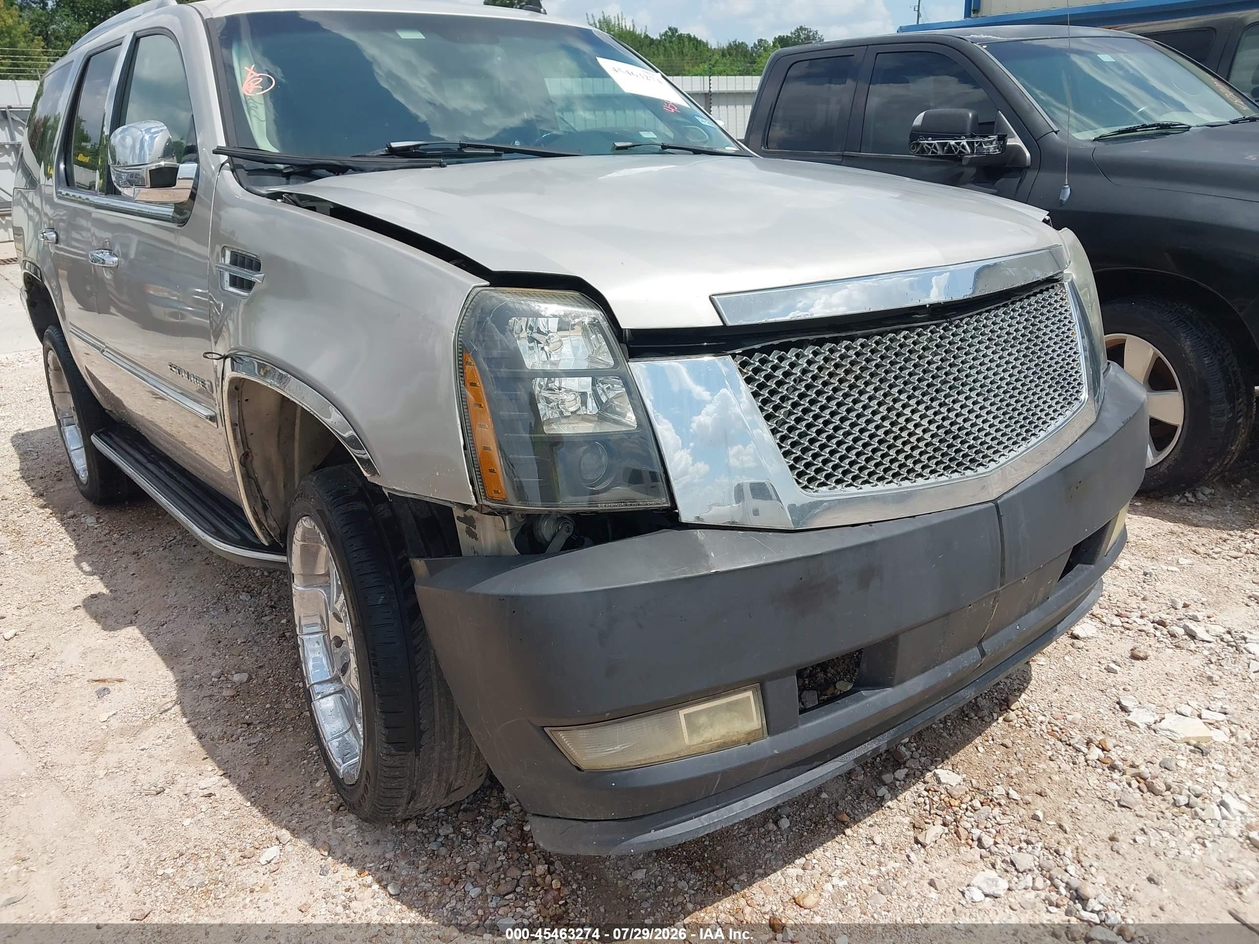2007 Cadillac Escalade Standard Бежевый vin: 1GYEC638X7R286974