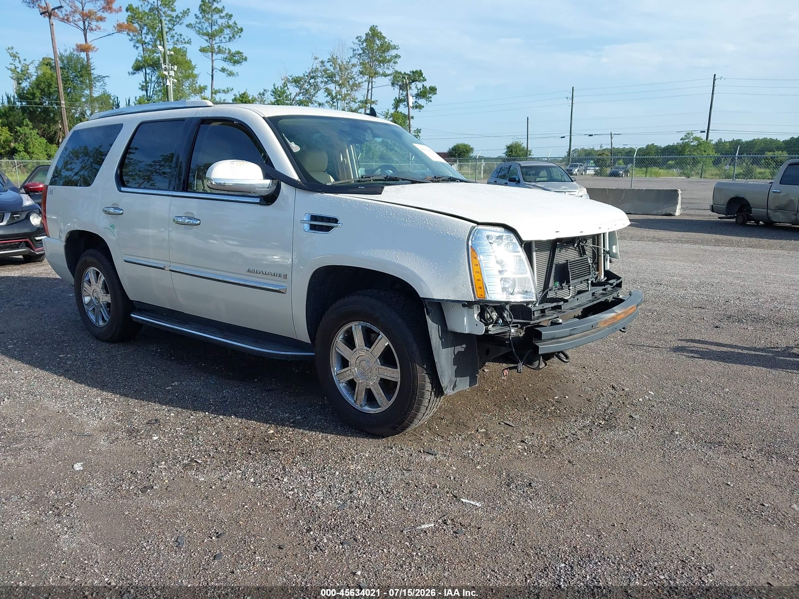 2007 Cadillac Escalade Standard Cream vin: 1GYEC638X7R379087