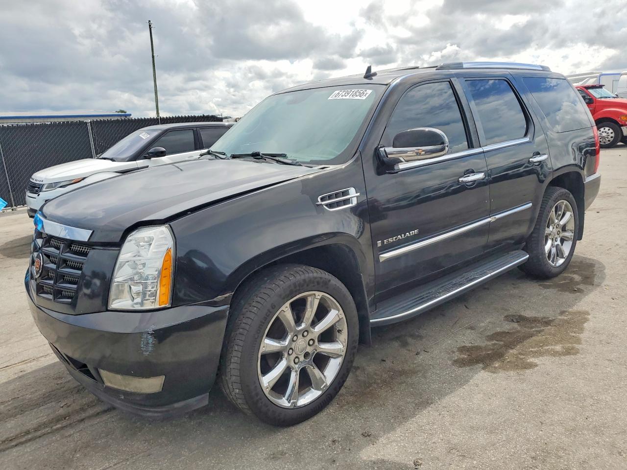 2008 Cadillac Escalade Luxury Black vin: 1GYEC638X8R215209
