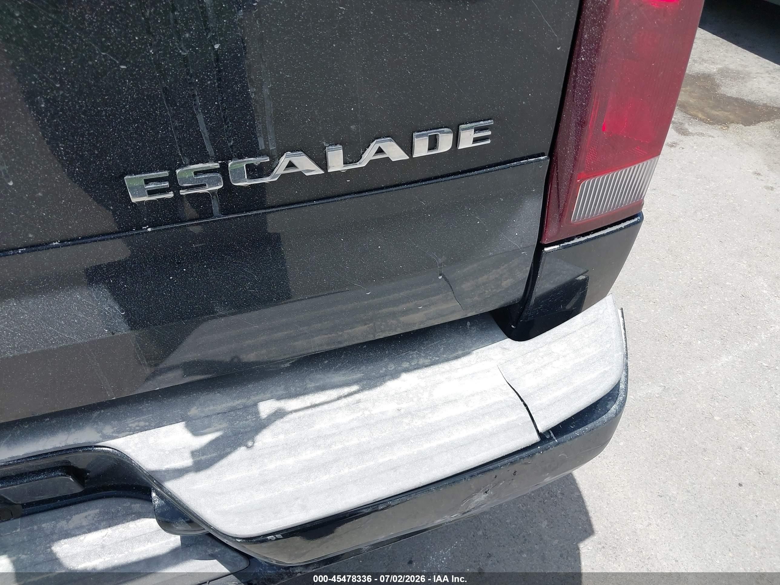 2006 Cadillac Escalade Standard Black vin: 1GYEC63N16R161351