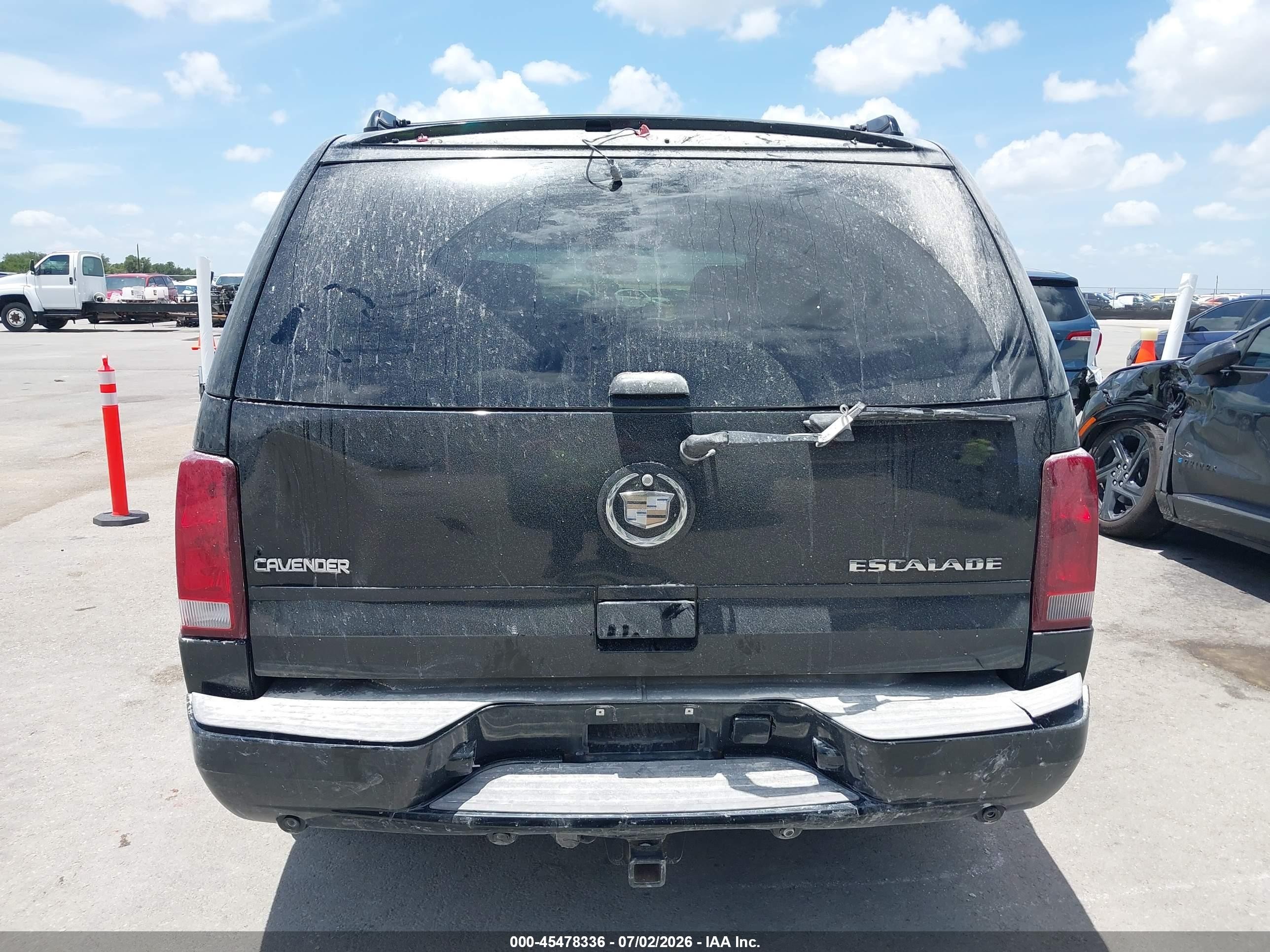 2006 Cadillac Escalade Standard Black vin: 1GYEC63N16R161351