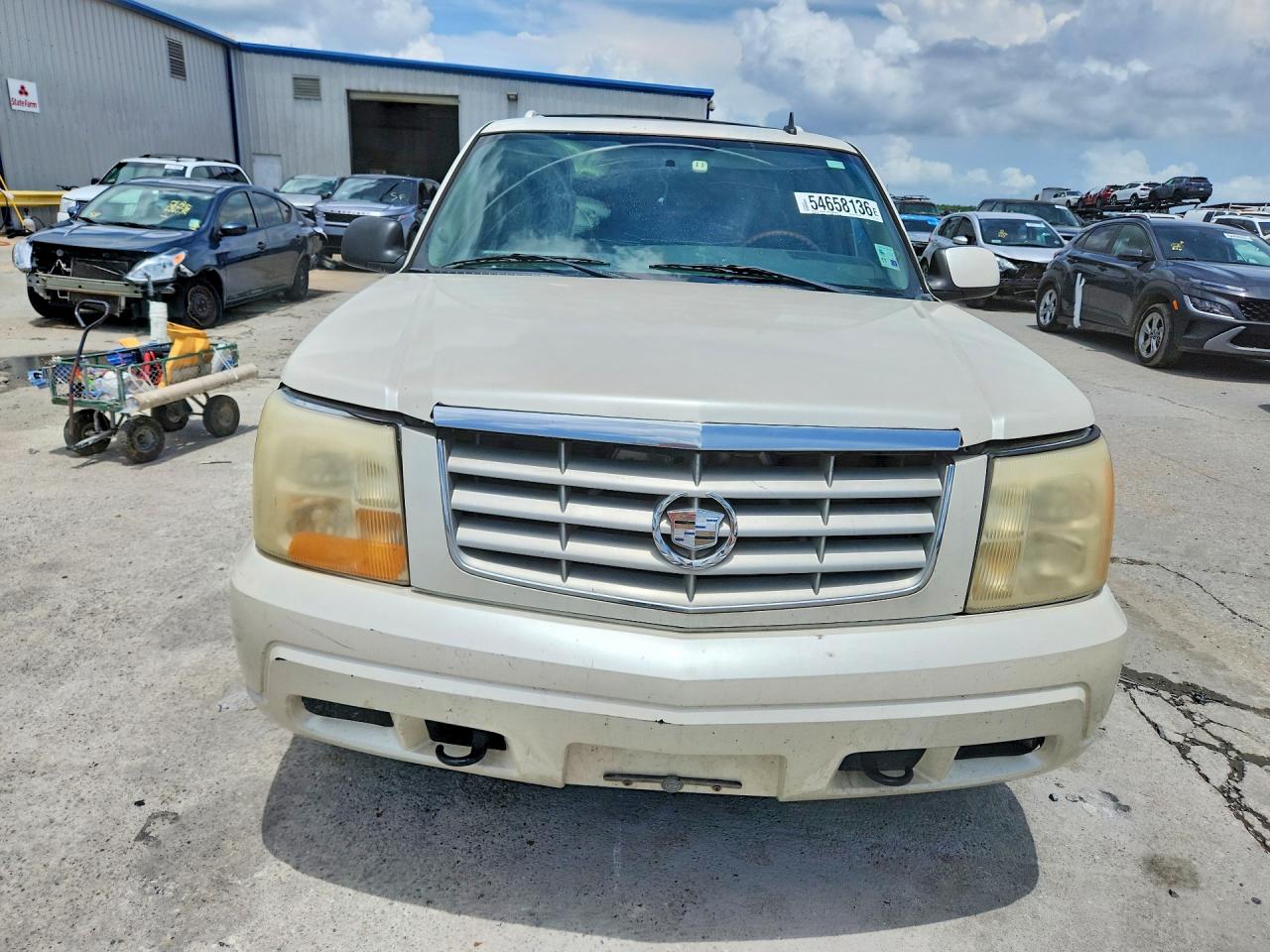2006 Cadillac Escalade Luxury White vin: 1GYEC63N36R118176