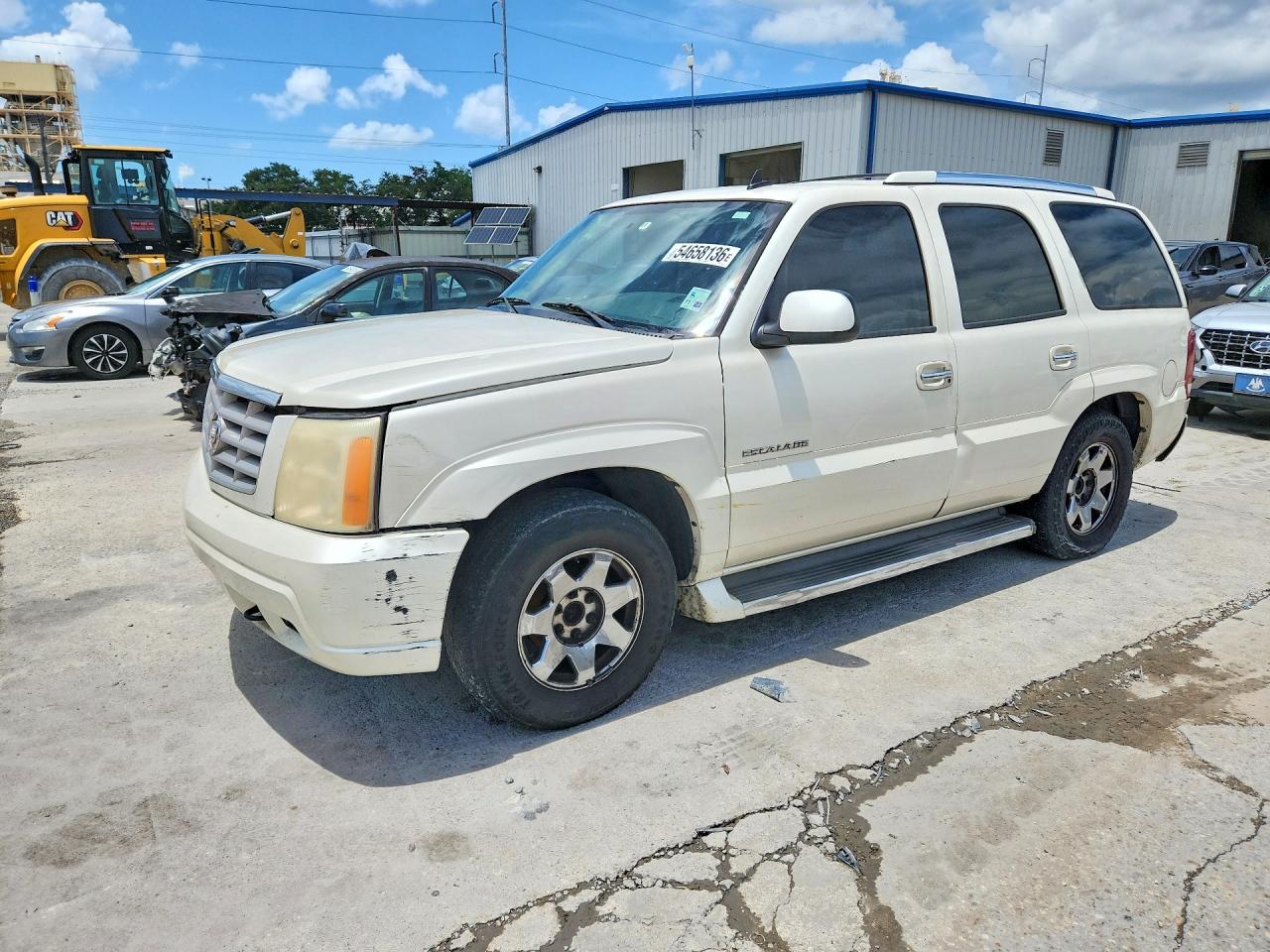 2006 Cadillac Escalade Luxury White vin: 1GYEC63N36R118176