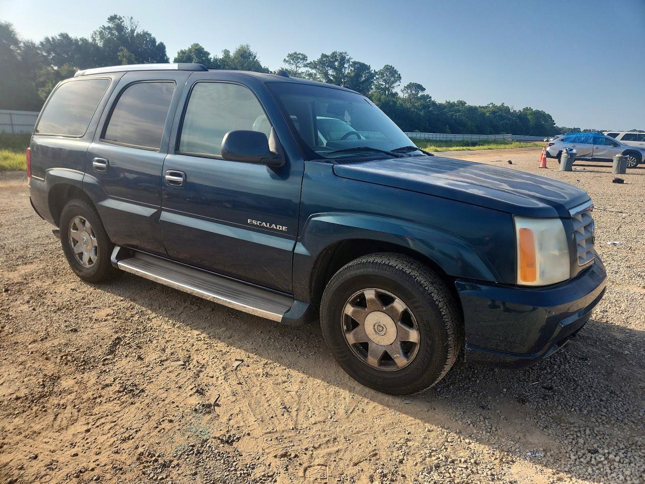 2005 Cadillac Escalade Luxury Blue vin: 1GYEC63T05R122330