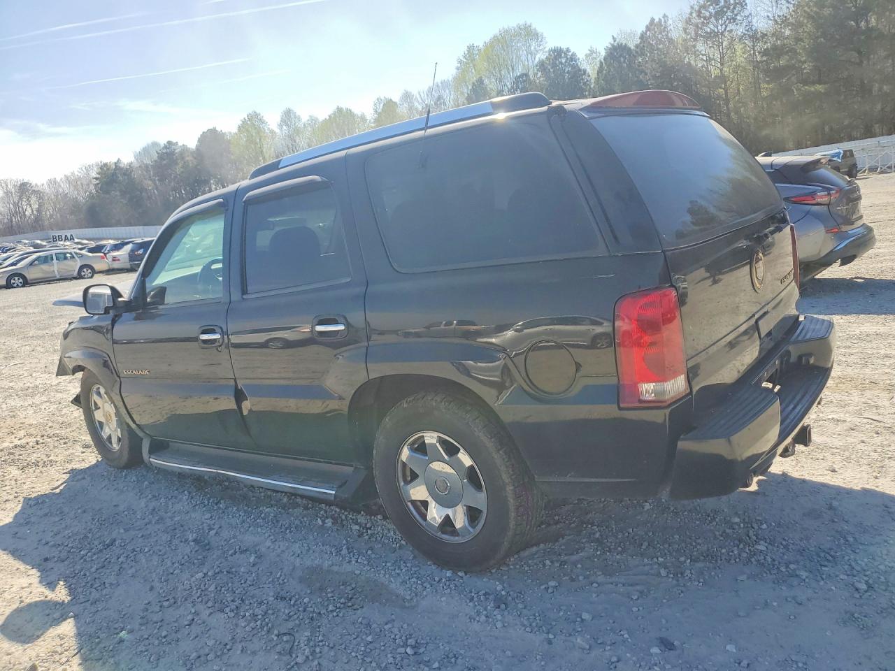 2002 Cadillac Escalade Luxury Black vin: 1GYEC63T12R106567
