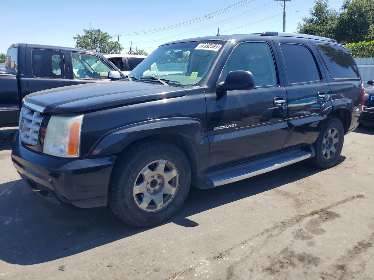 2002 Cadillac Escalade Luxury Black vin: 1GYEC63T32R259208