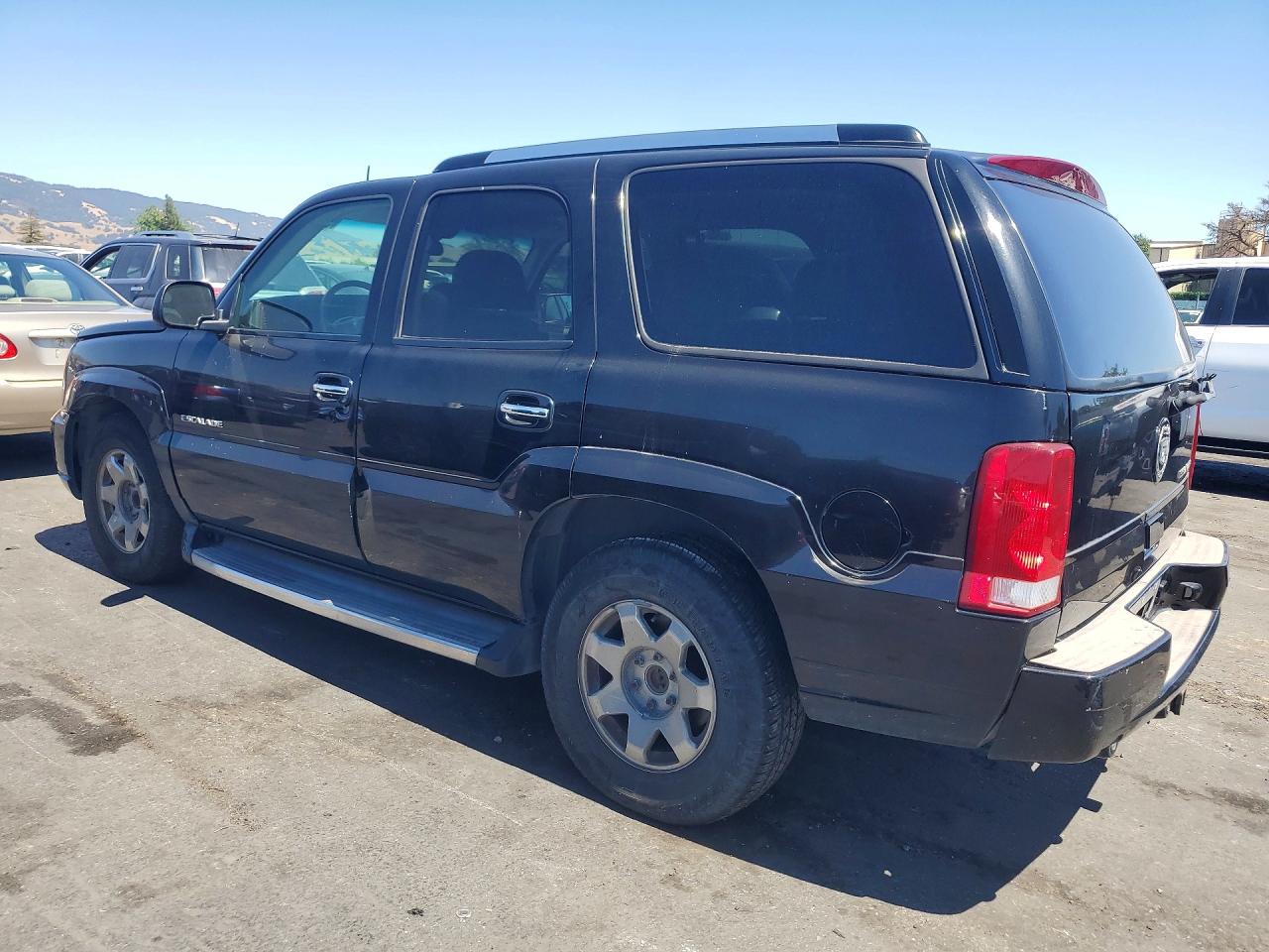 2002 Cadillac Escalade Luxury Black vin: 1GYEC63T32R259208