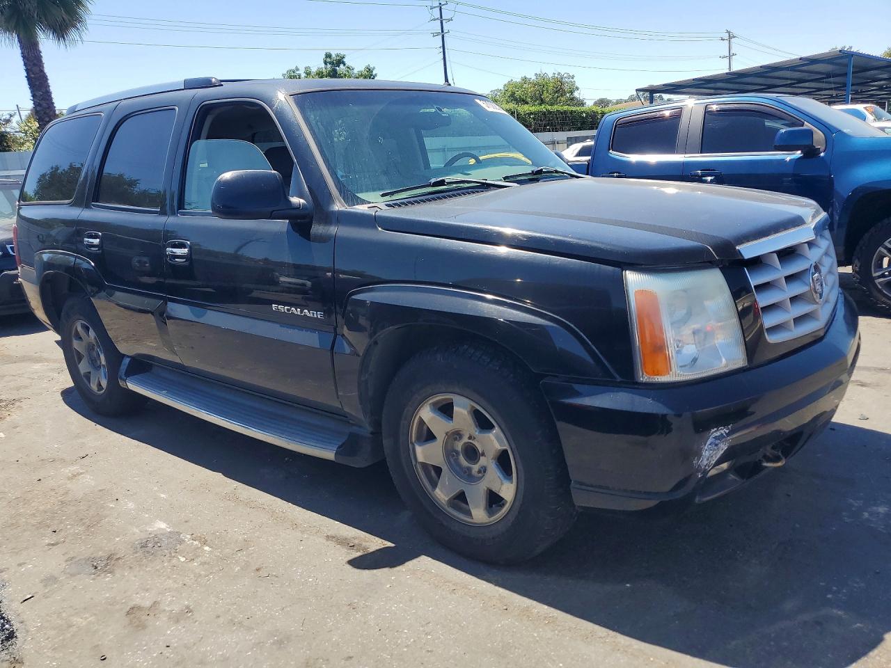2002 Cadillac Escalade Luxury Black vin: 1GYEC63T32R259208