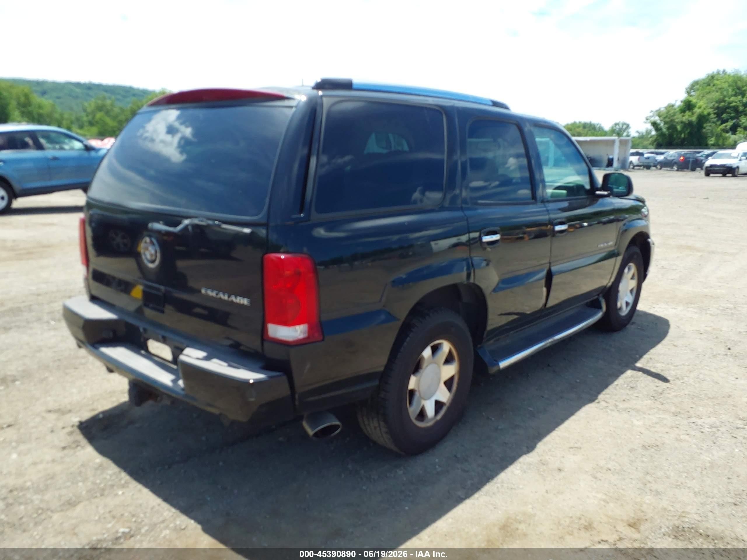 2004 Cadillac Escalade Standard Black vin: 1GYEC63T34R265660