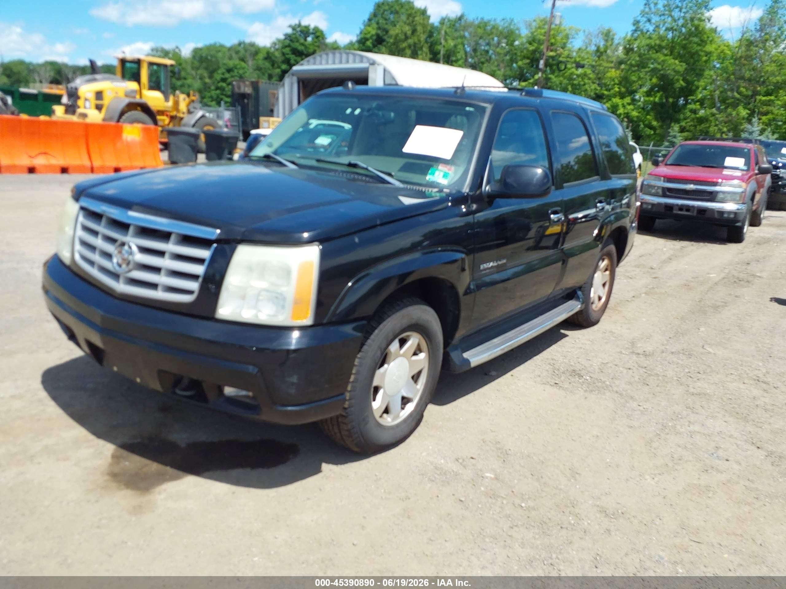 2004 Cadillac Escalade Standard Black vin: 1GYEC63T34R265660